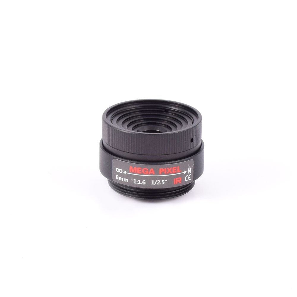 AIDA CS Mount 6mm Fixed Focal Mega-Pixel Lens