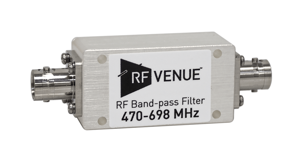 Rf Venue BPF470T698 Band-pass Filter 470-698 MHz