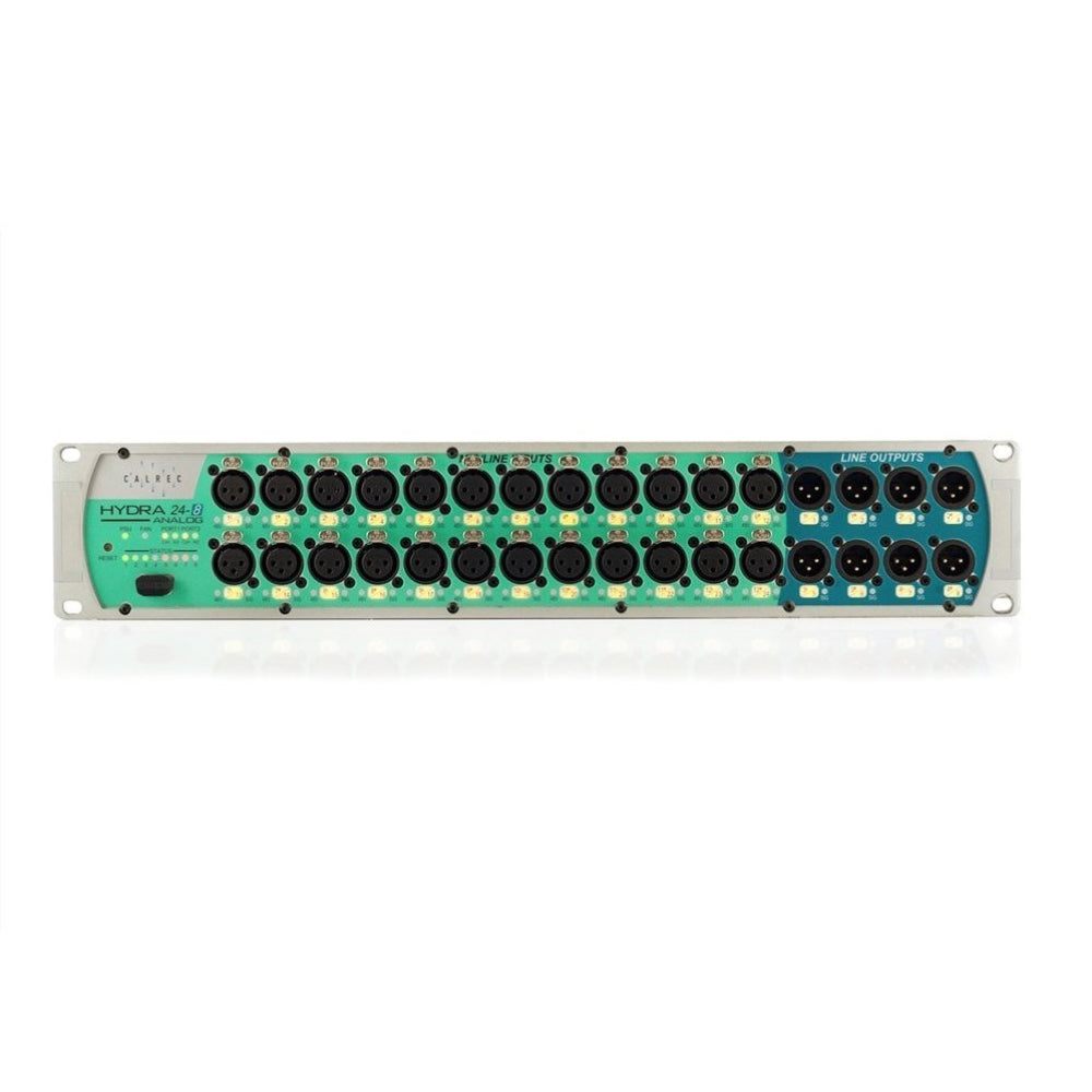 Calrec AD5781-5 2U H2 IP I/O Box with 24 Mic/Line Inputs and 8 Line Outputs Main image