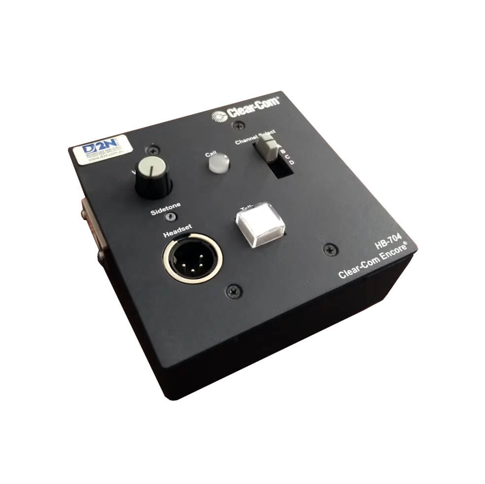 D2N Custom Enclosure to House Clear-Com HB704