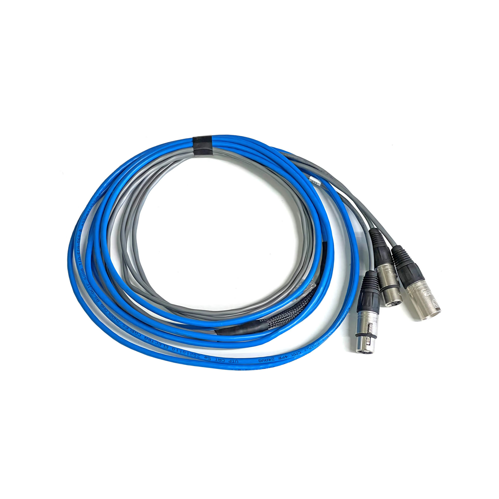 D2N Breakout cable to suit Motorola SLR5500 with Audio IO and PTT on XLR3s Main image