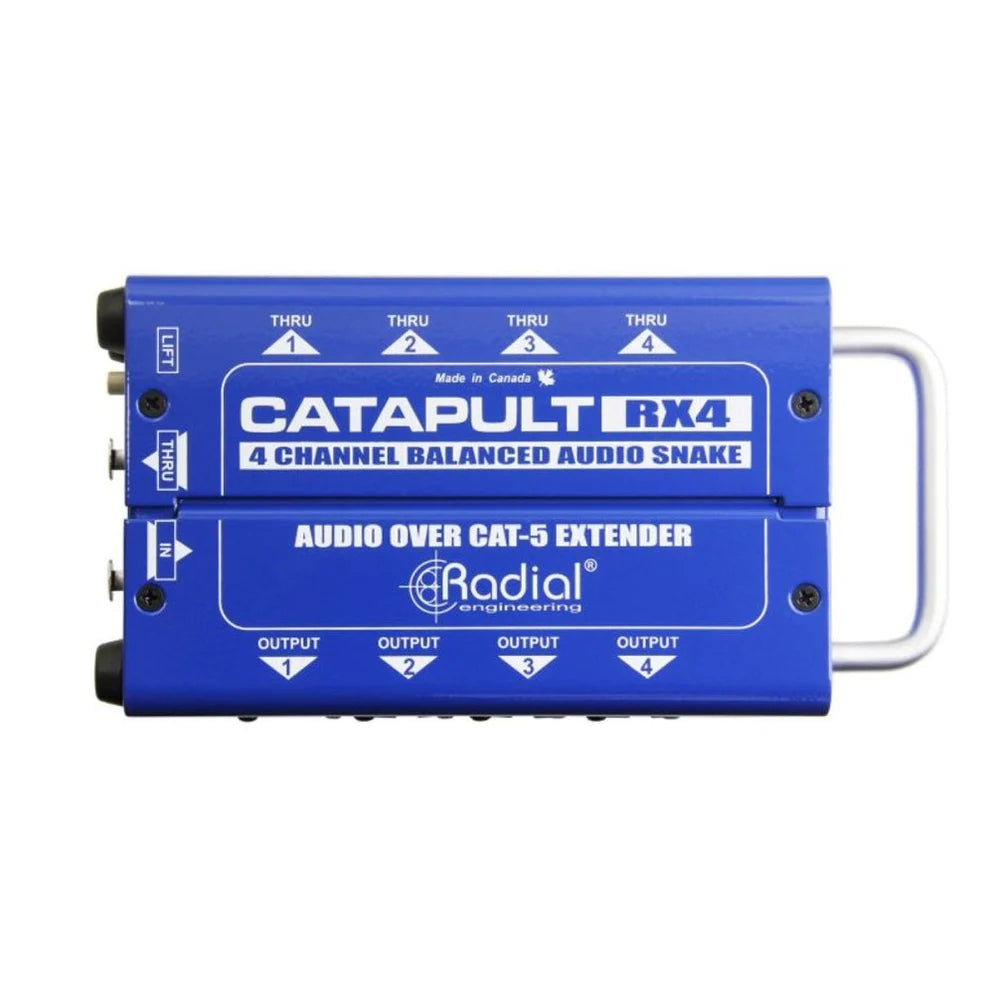 Radial Catapult RX4 4-Channel Cat5 Analogue Audio Receiver (EX-Rental)