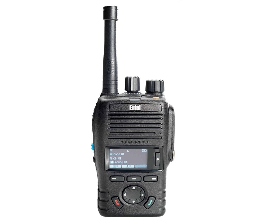 Entel DX485 DMR Digital Two-Way Radio with Display