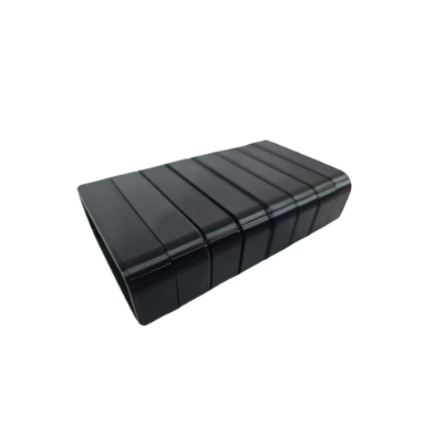 Green-GO Beltpack Bumpers Black (Pack of 8) Main image
