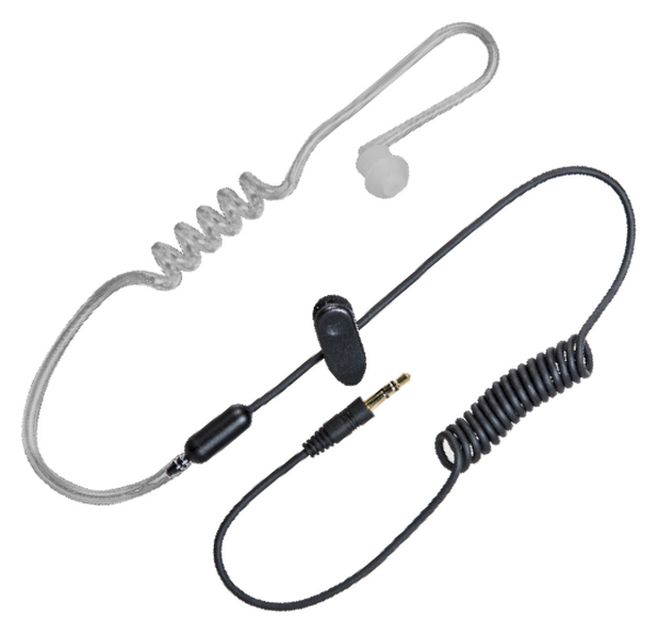 Hytera Earpiece with Acoustic Tube (Receive-Only) (3.5mm Audio Plug) Main image