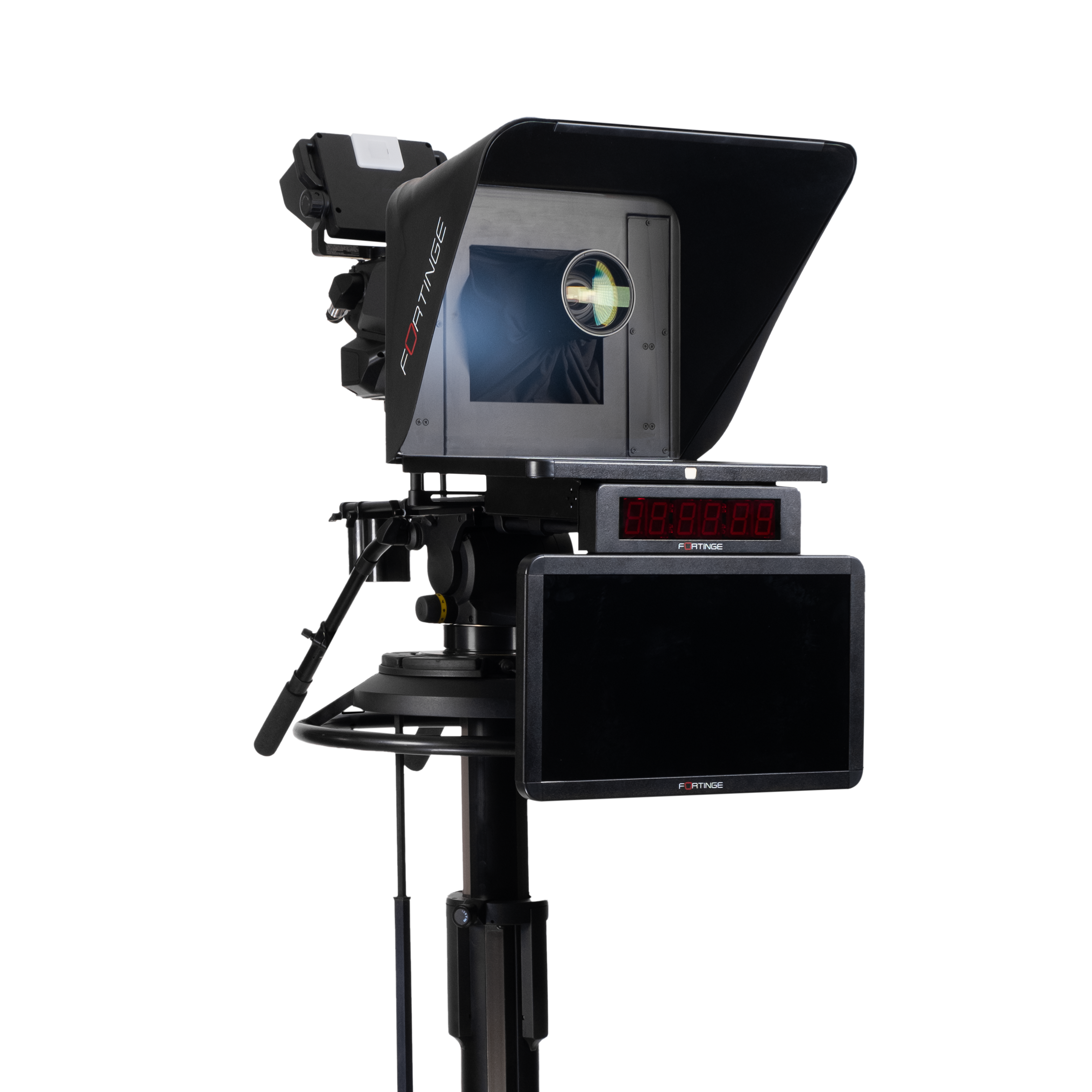 17" HIGH BRIGHTNESS STUDIO TELEPROMPTER with IP Input