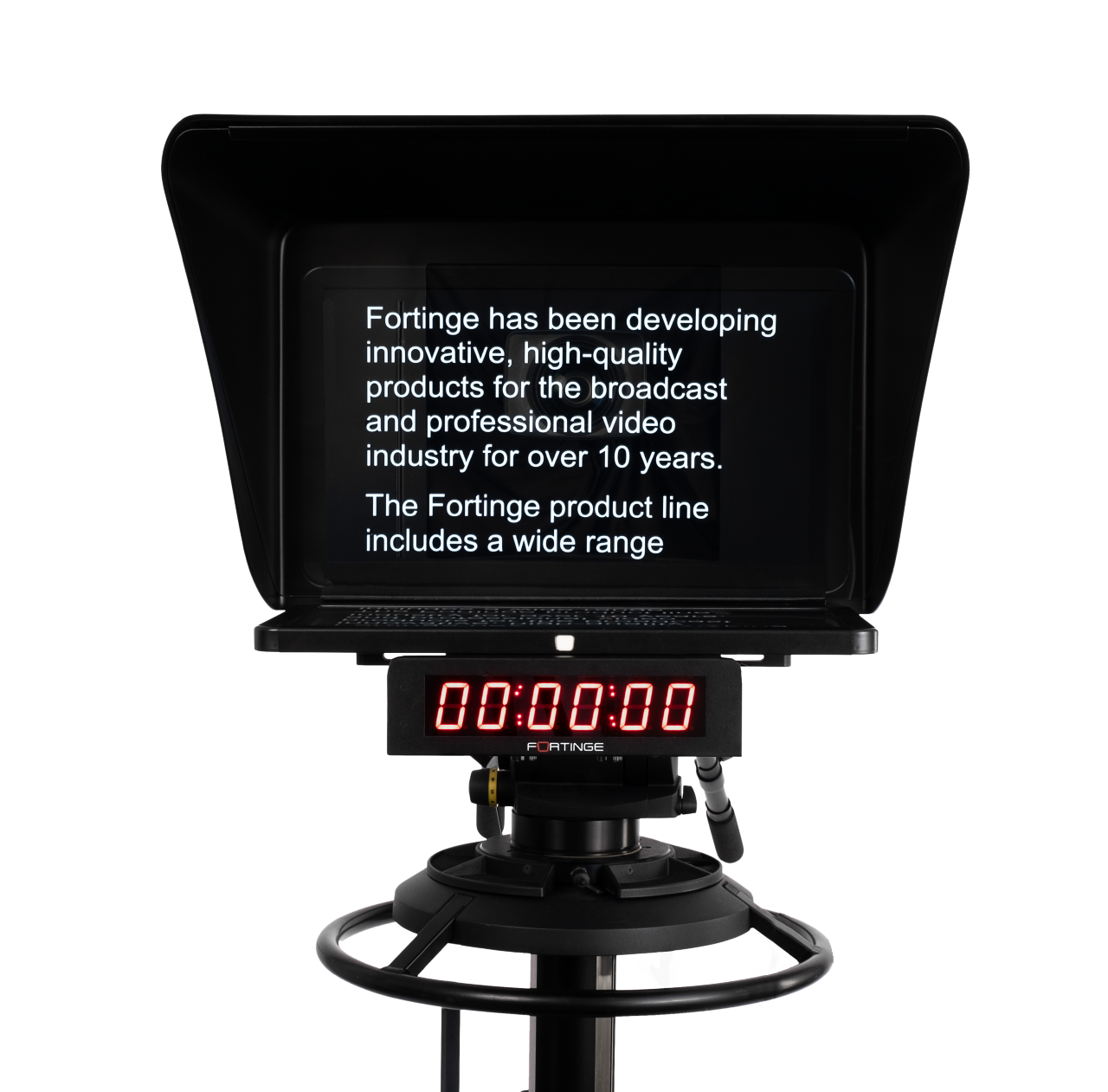 21" STUDIO TELEPROMPTER  with IP Input