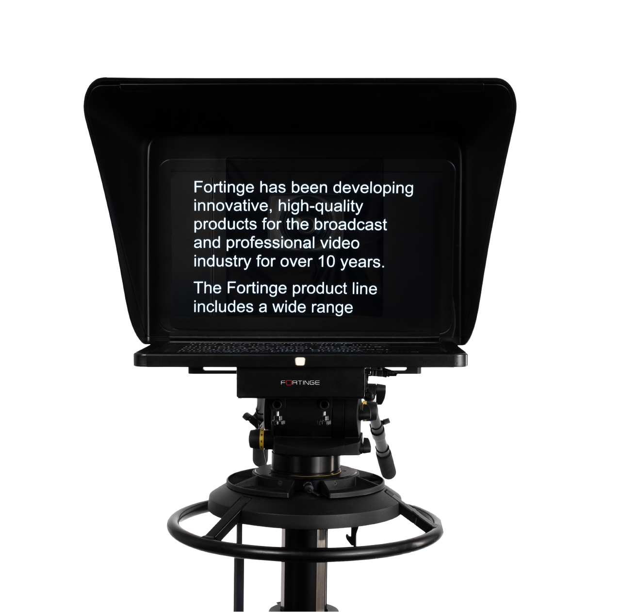 21" STUDIO TELEPROMPTER  with IP Input