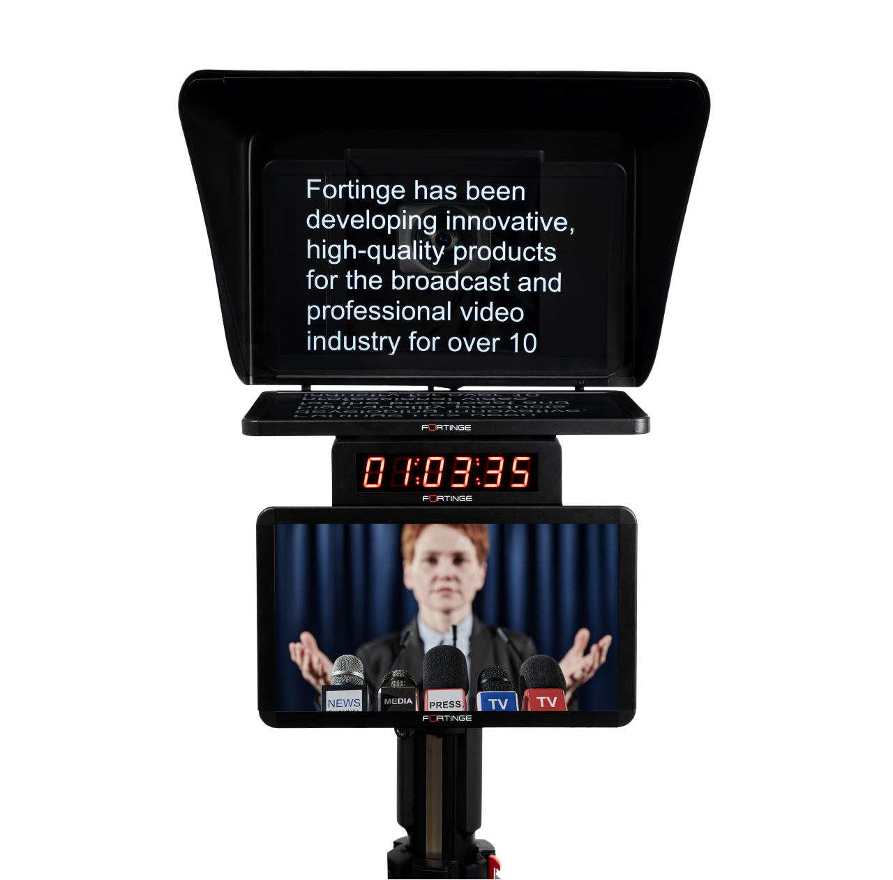 24" HIGH BRIGHTNESS  STUDIO TELEPROMPTER Main image