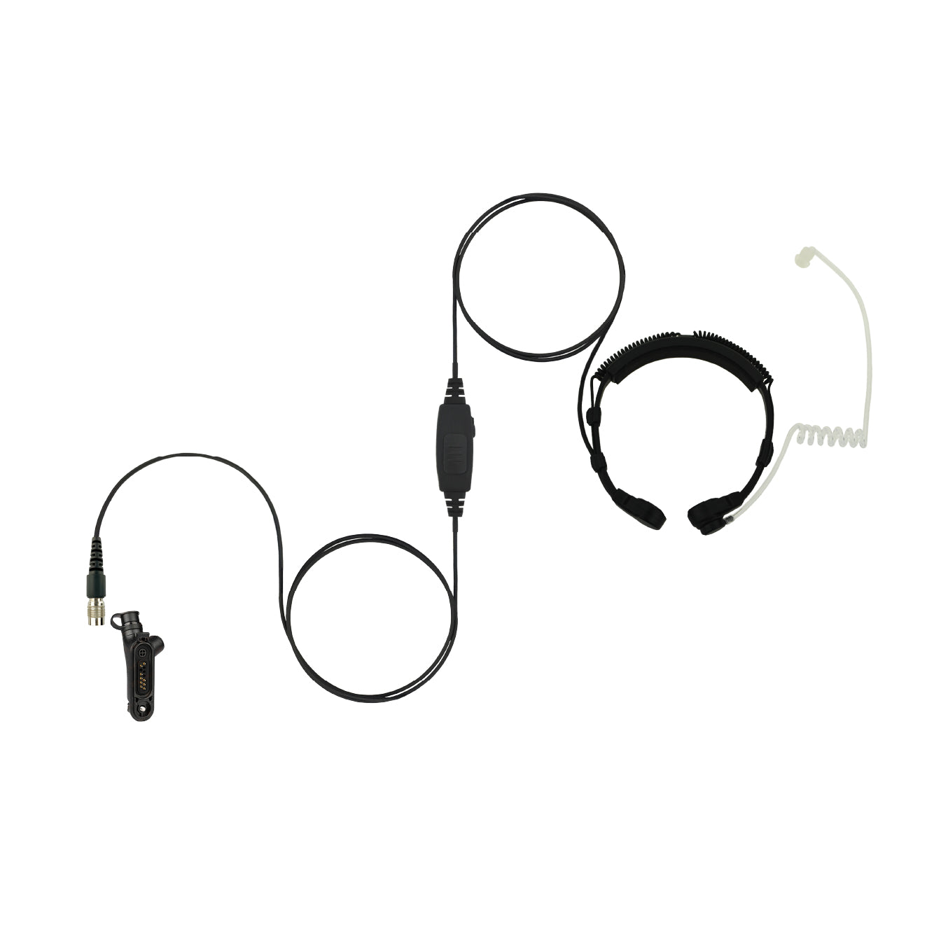 Ear Hugger Throat Microphone Main image