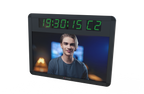 17.3"FEEDBACK MONITOR FOR STUDIO TELEPROMPTERS WITH TIMER