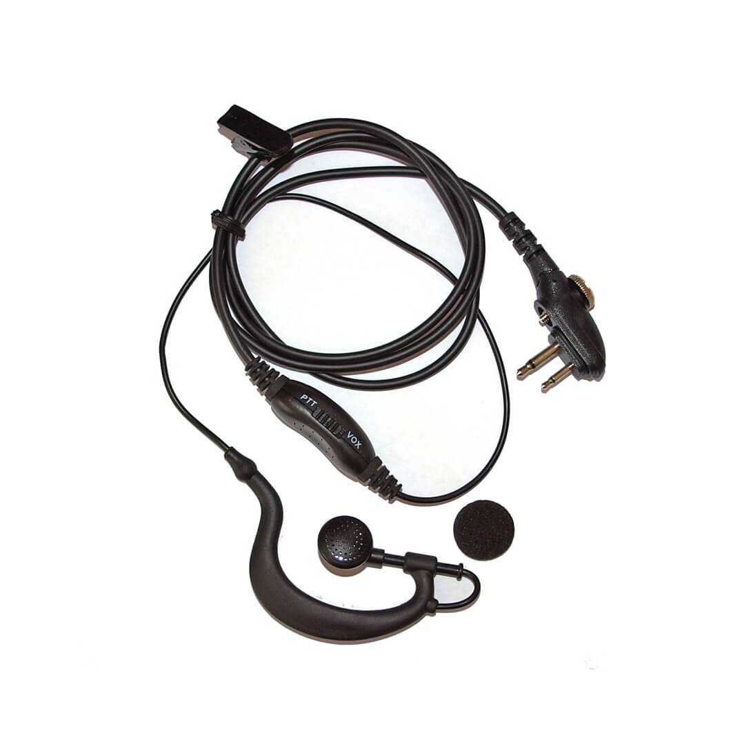 FDP Pro 80 D-Shell Wired Earpiece Mic with VOX Switch Main image