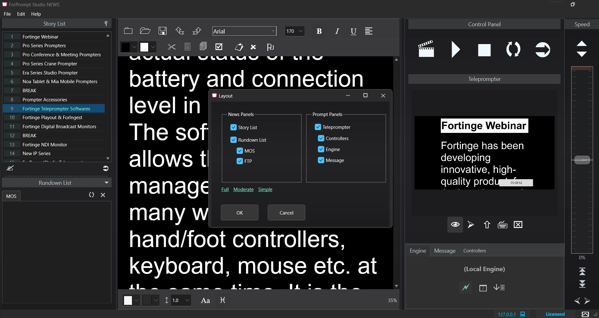 FORPROMPT SOFTWARE to FORPROMPT STUDIO Main image