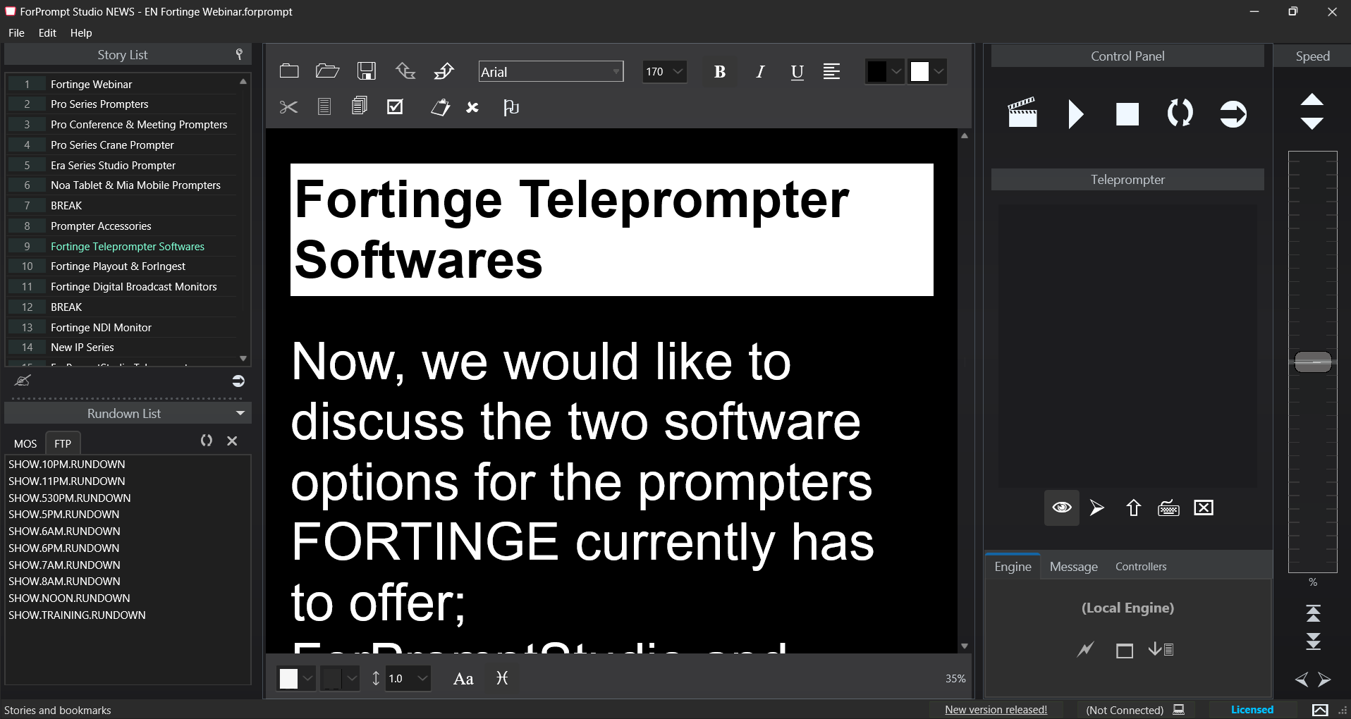 FORPROMPT XPRESS to FORPROMPT STUDIO UPGRADE Main image