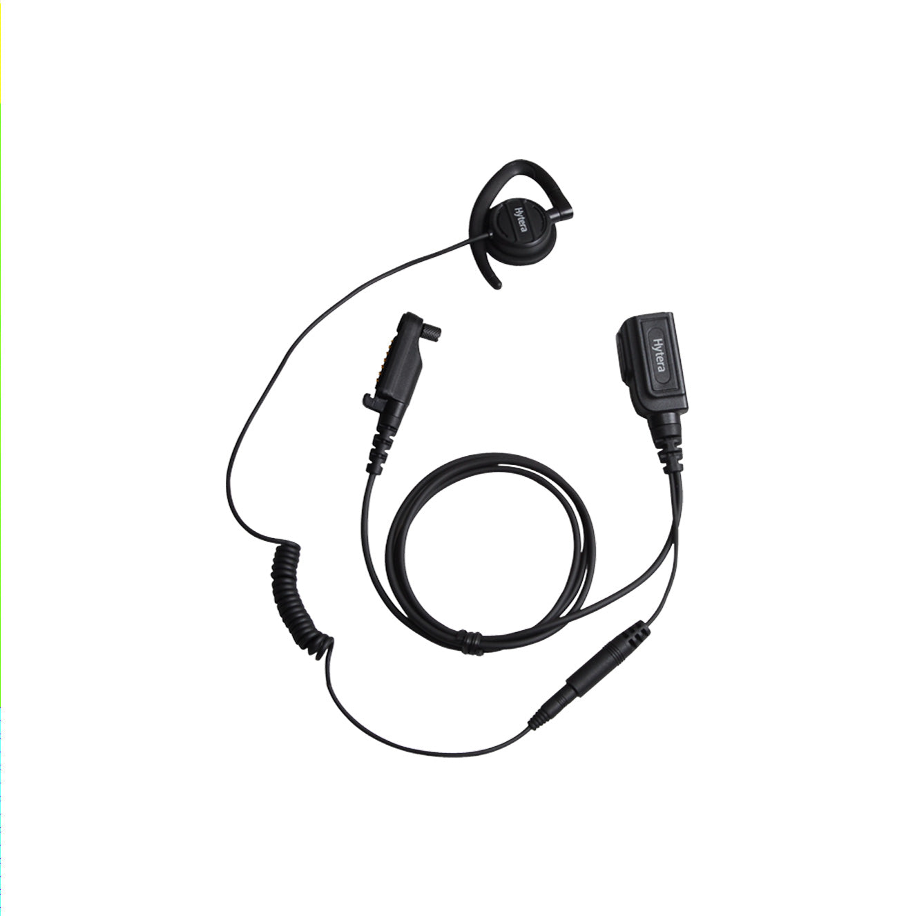 Hytera Swivel Detachable Earpiece with In-line PTT and Microphone Main image
