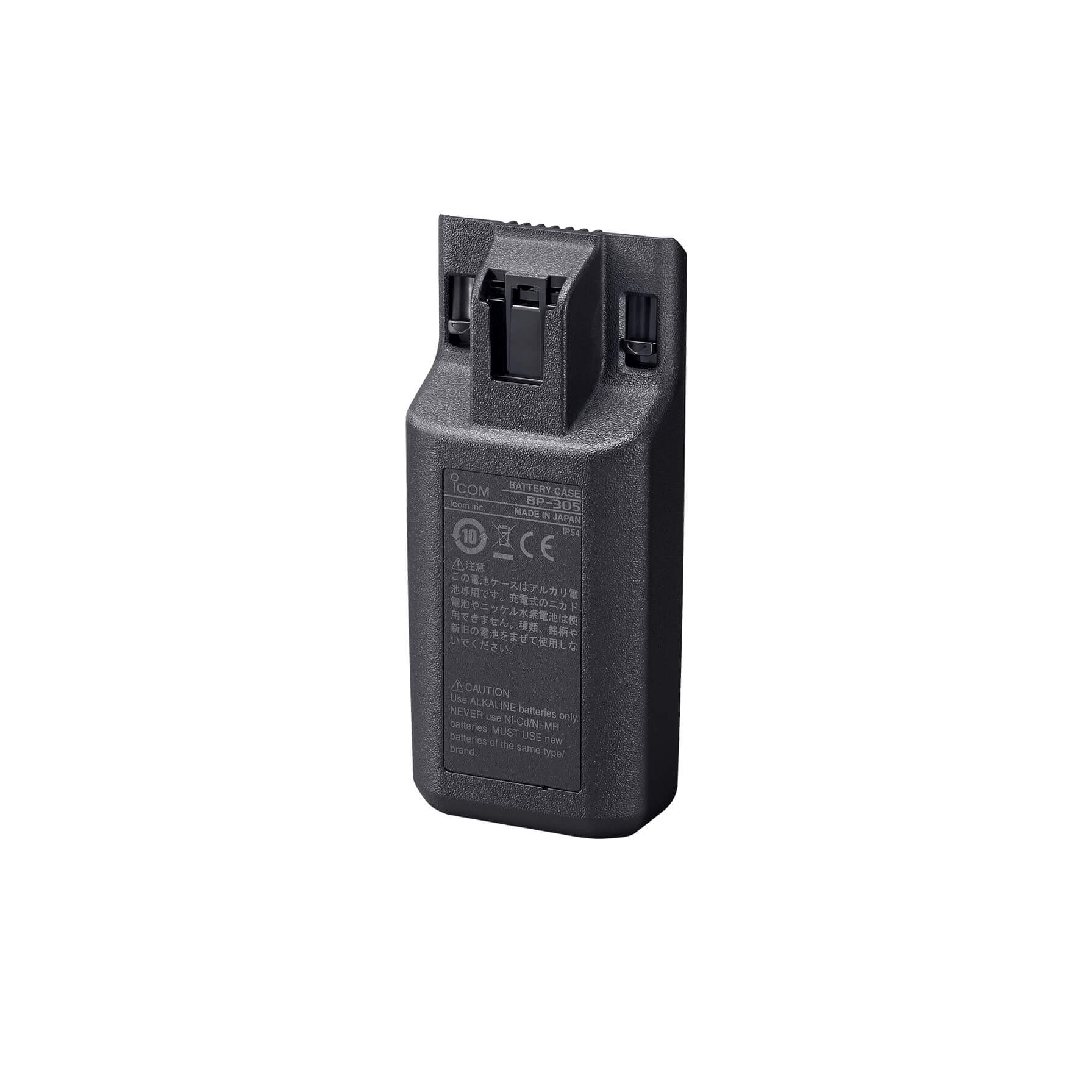 ICOM Battery Case LR6 (AA x 5) for IC-F3400D/IC-F4400D Main image