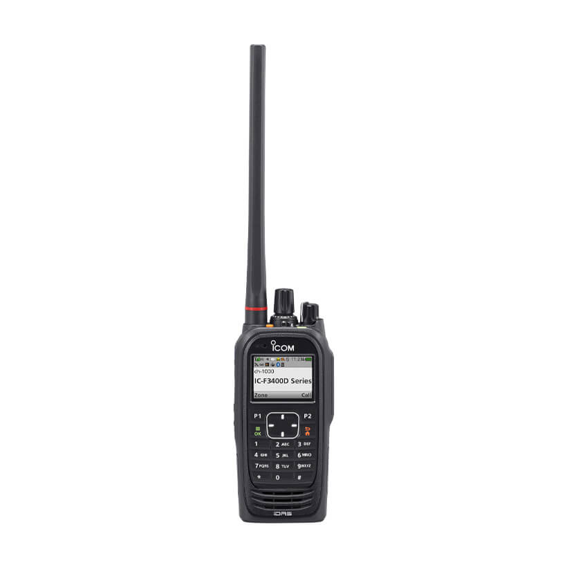 ICOM IC-F4400DT Digital UHF Handheld Transceiver - Full Keypad Main image