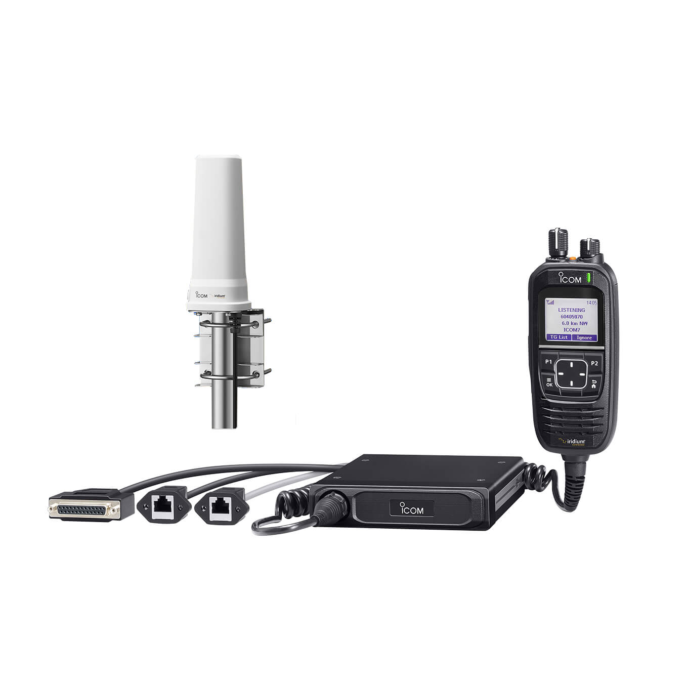 ICOM IC-SAT100M Satellite PTT Transceiver
