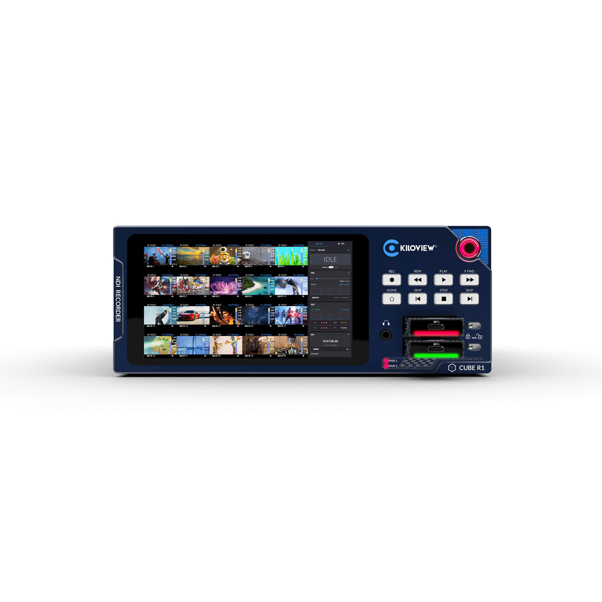 Kiloview CUBE R1 NDI Recorder - 9 Inputs