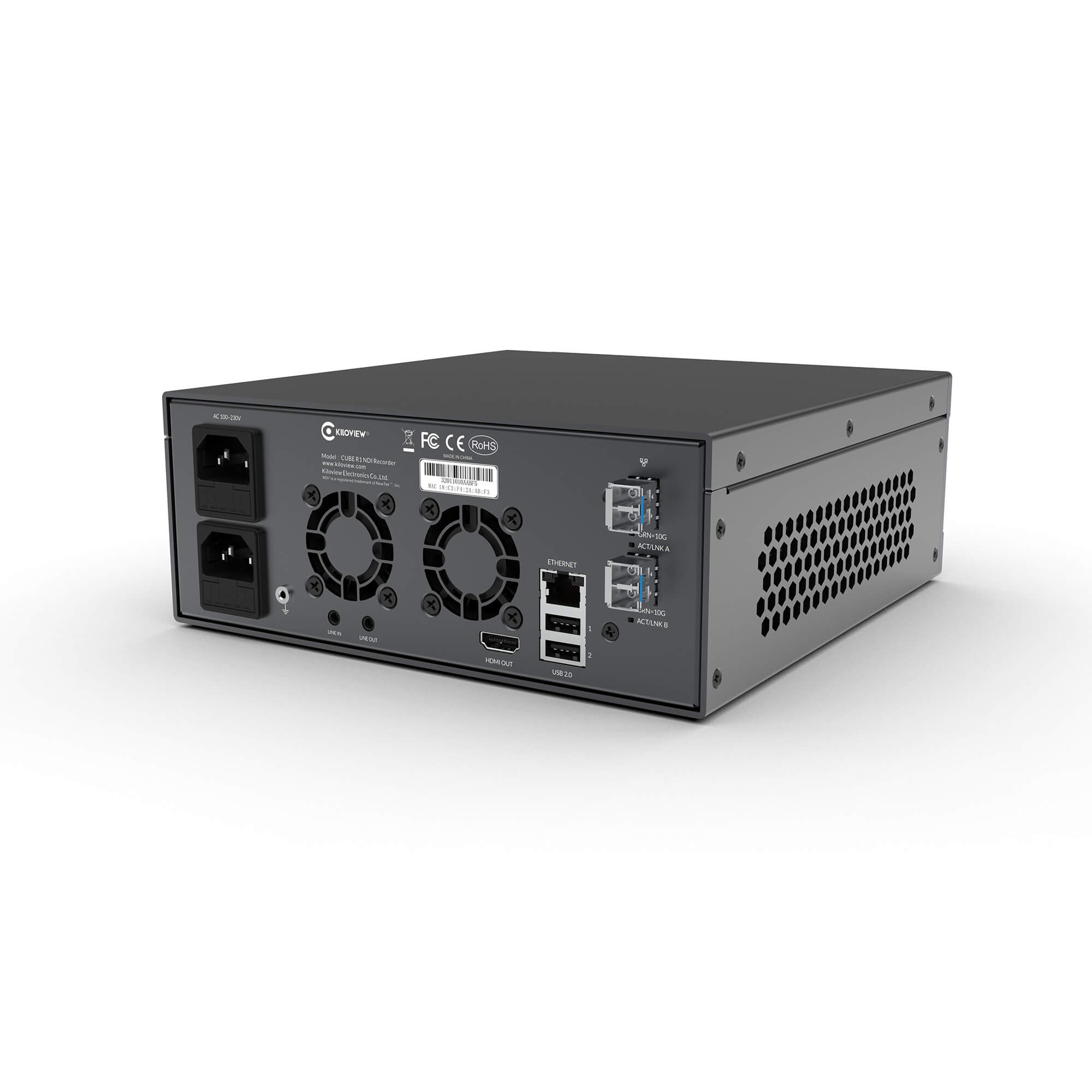 Kiloview CUBE R1 NDI Recorder - 9 Inputs