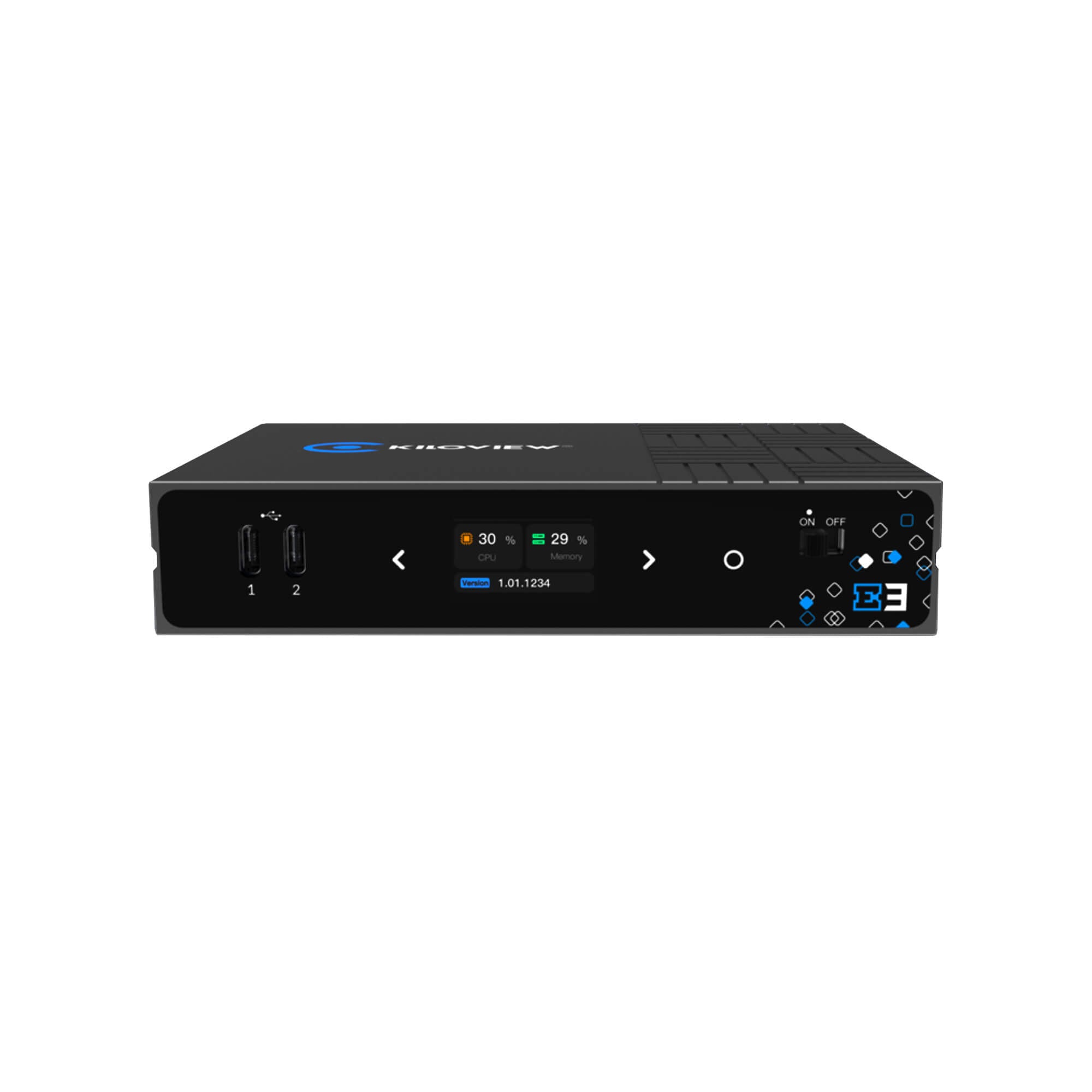 Kiloview E3 Dual-Channel 4K HDMI & 3G-SDI HEVC Video Encoder