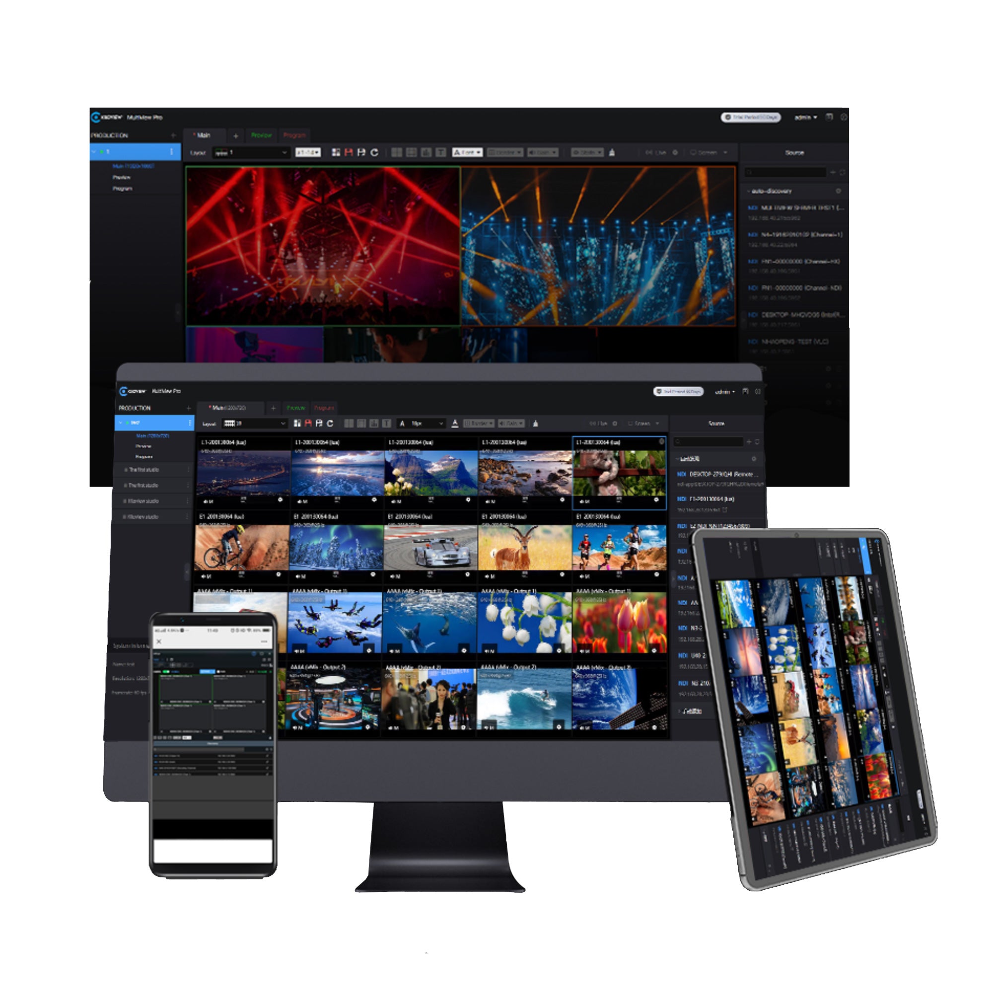 Kiloview Multiview Pro Software Windows & Mac Main image
