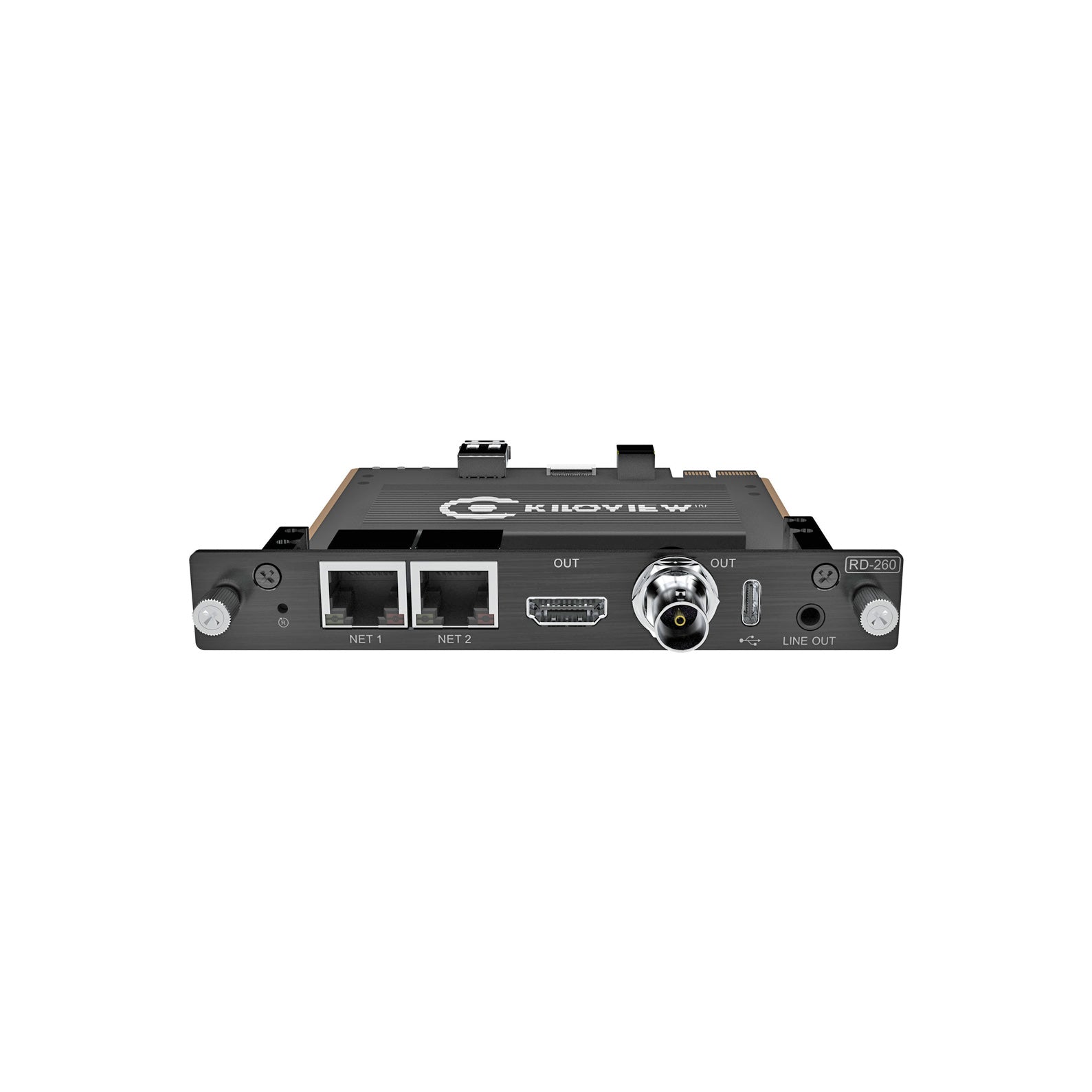 Kiloview RD-260 NDI|HX, SRT, RTSP, RTMP, HLS to SDI and HDMI Decoding Card Main image