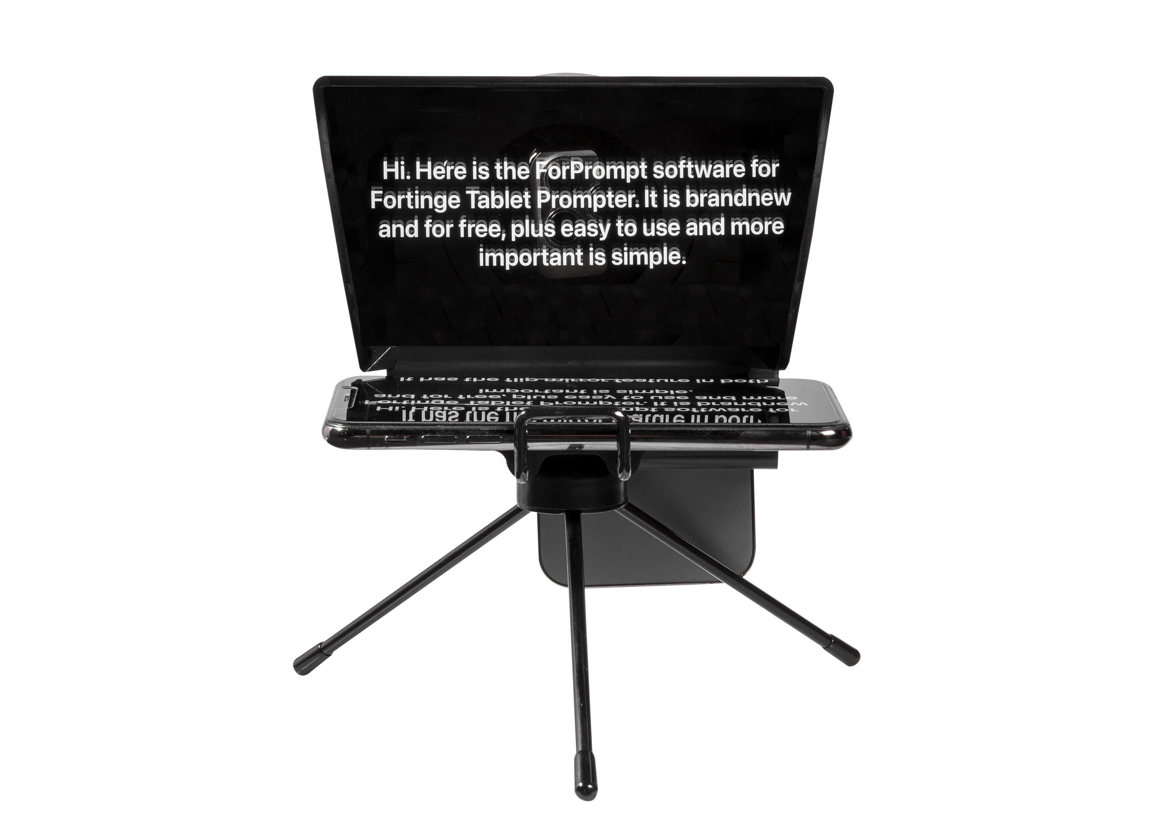 MOBILE TELEPROMPTER for Mobile Phone and PC use