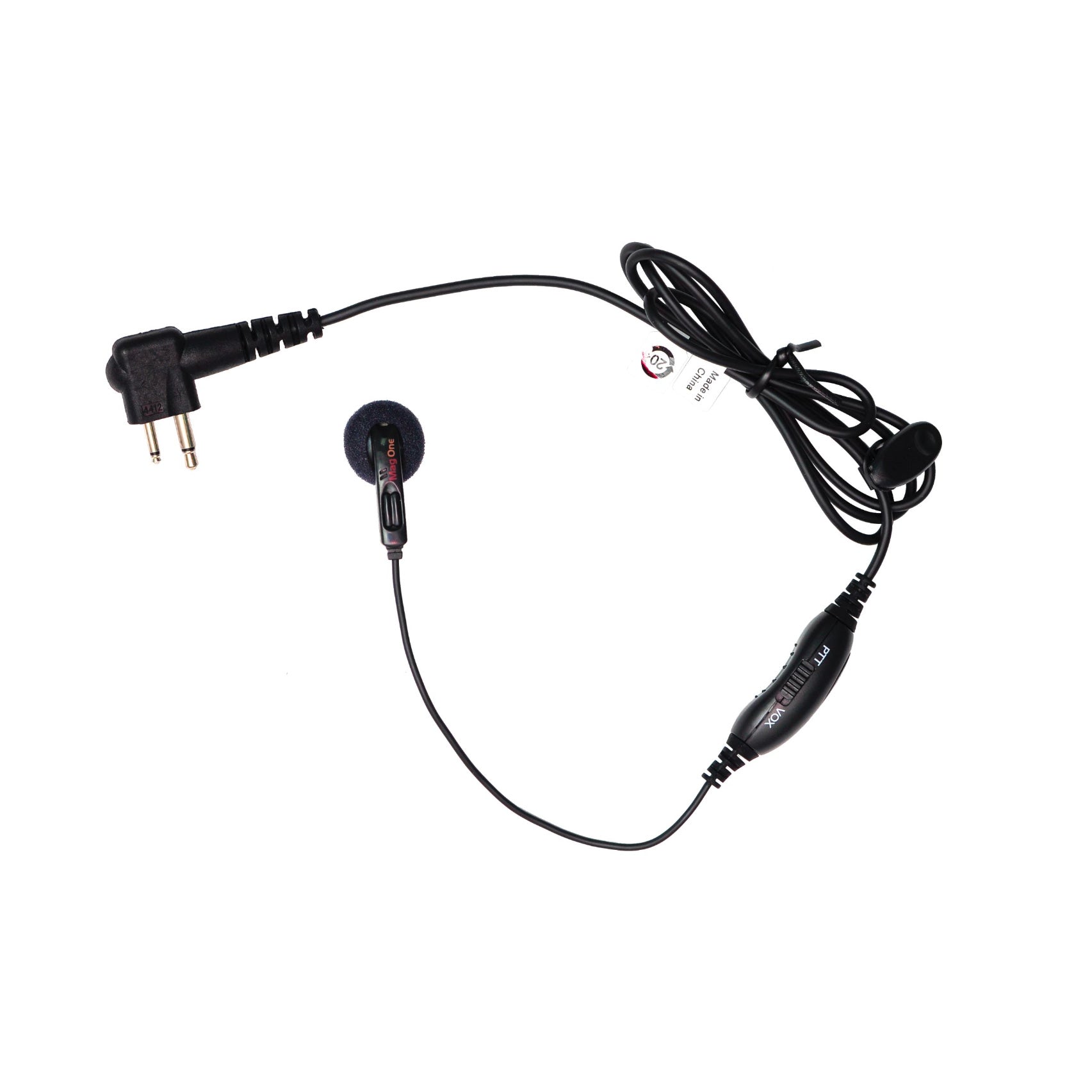 Motorola PMLN6534A Mag One Earpiece with In-Line Mic, VOX and PTT for R2 Main image