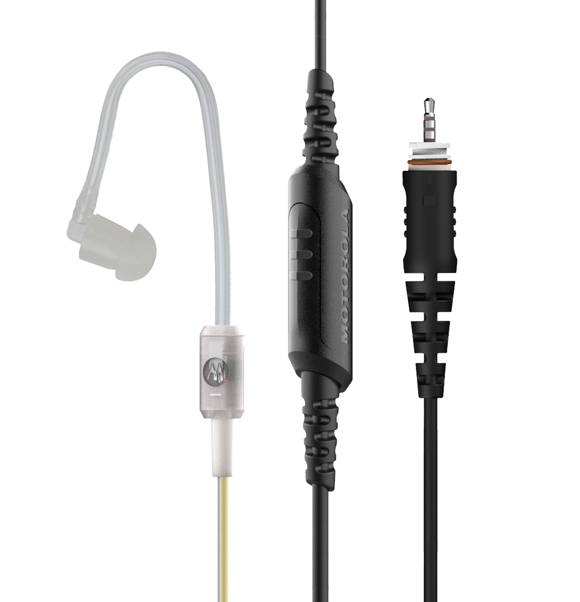 Motorola PMLN8190A In-Line PTT Surveillance Earpiece (Straight Pin) for Wave TLK110 Main image
