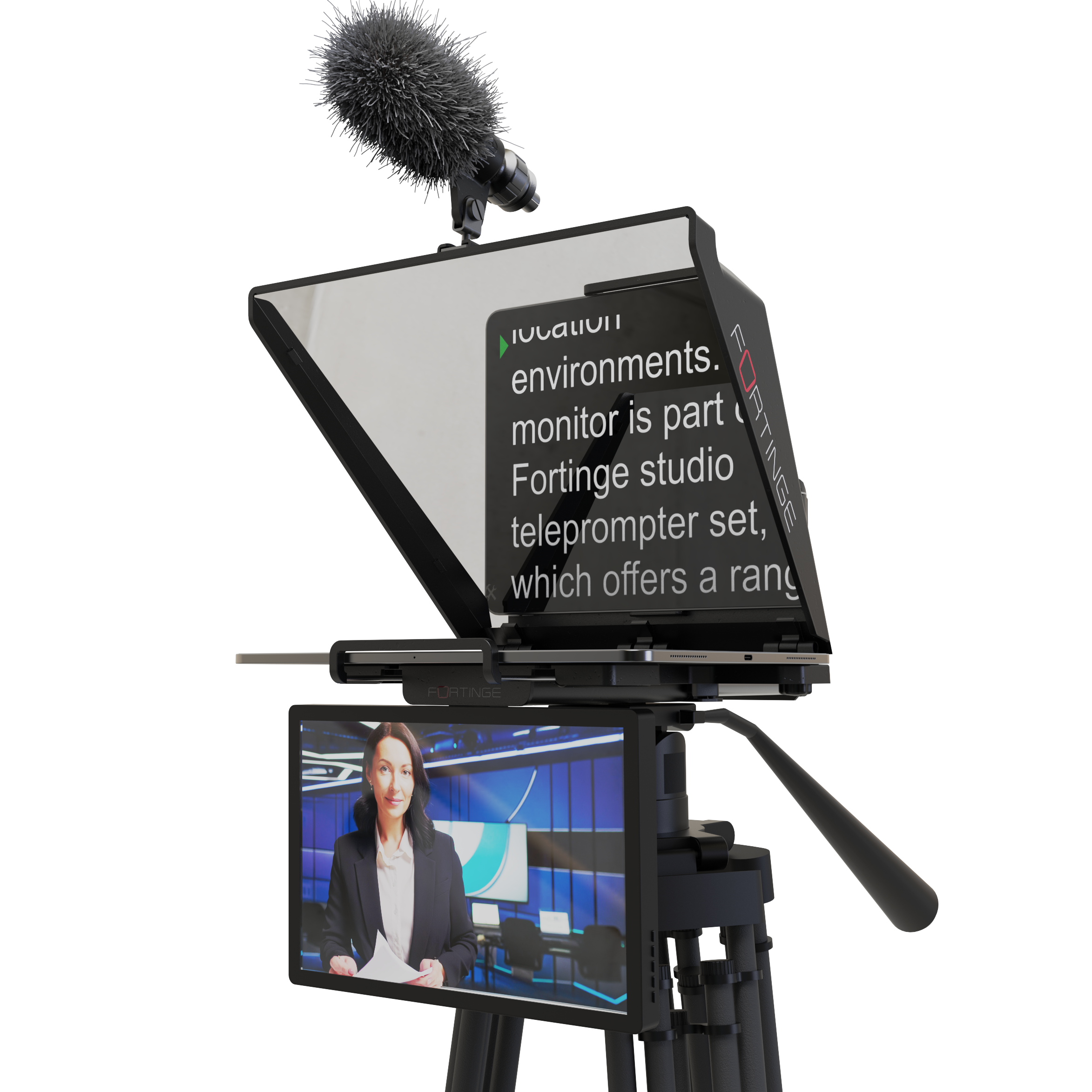 TABLET TELEPROMPTER SET up to 13" including BT1 hand controller