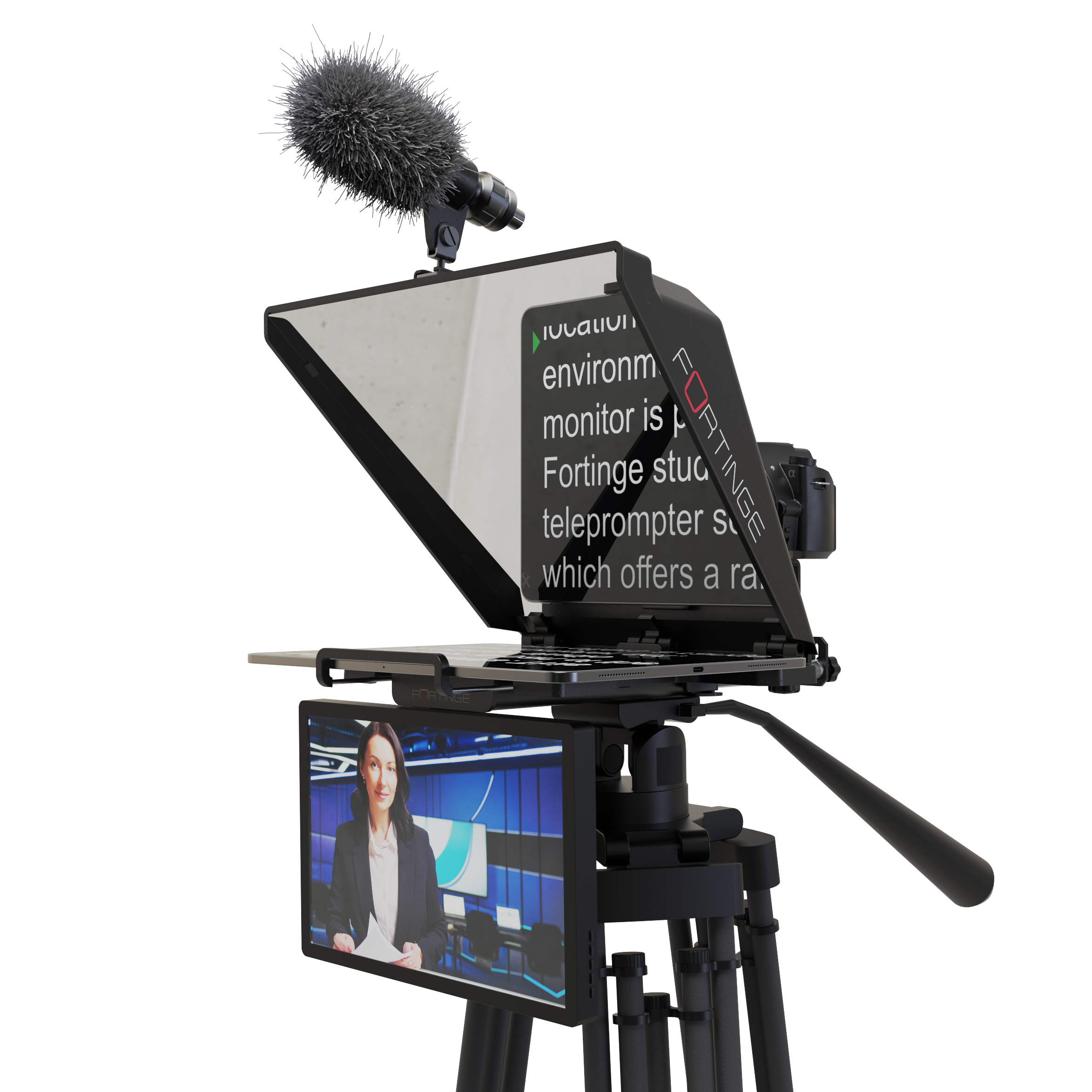 TABLET TELEPROMPTER SET up to 13" including BT1 hand controller
