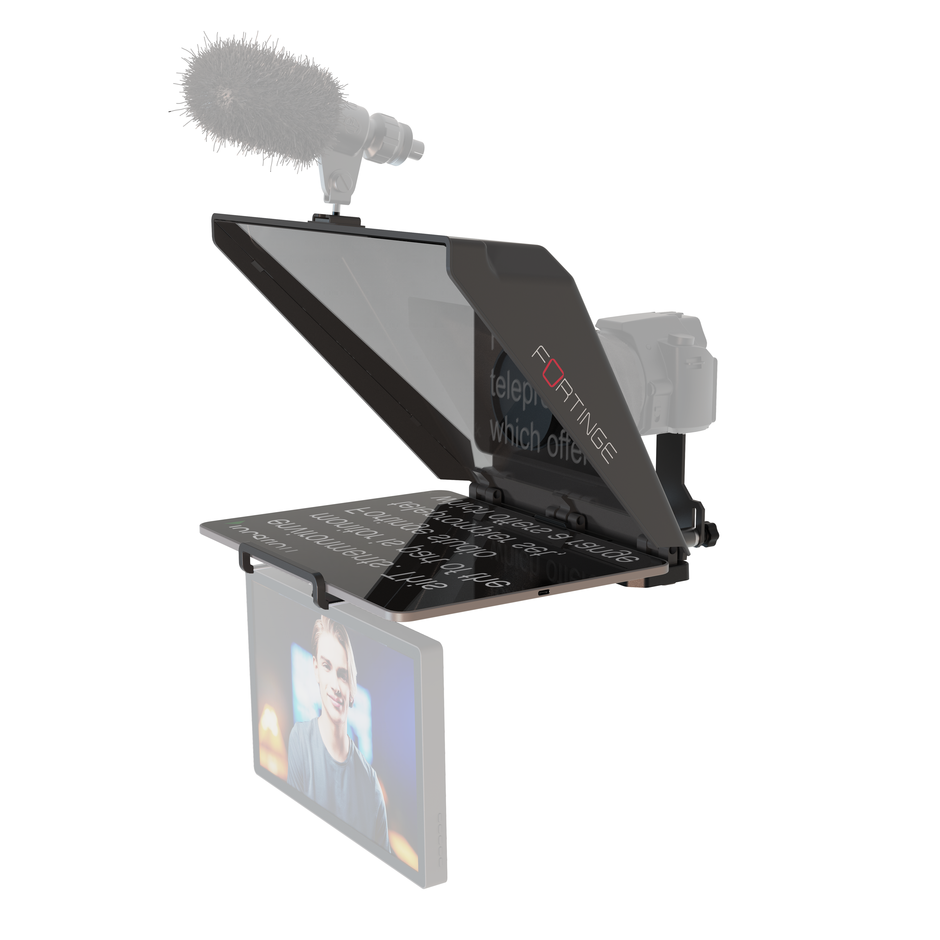 TABLET TELEPROMPTER SET up to 13" including BT1 hand controller
