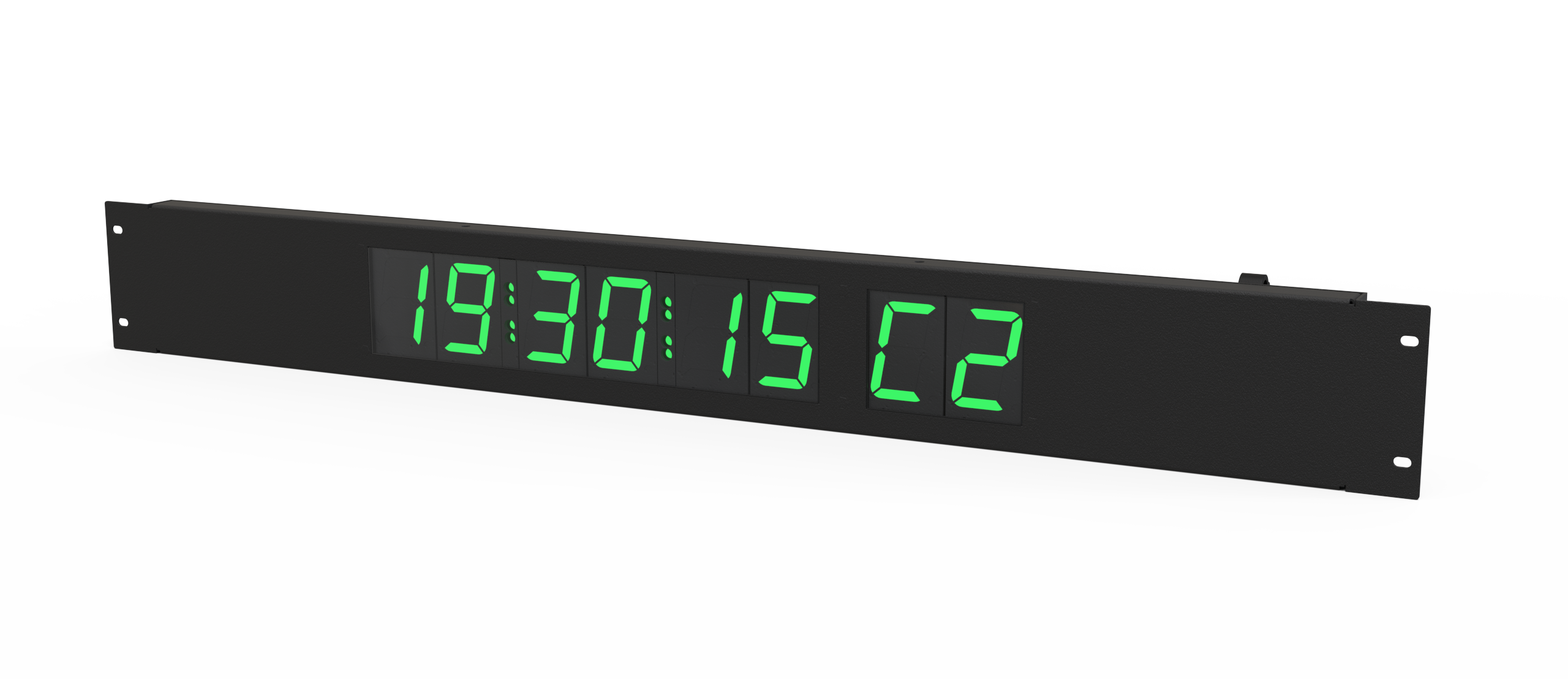 8 DIGITS, RED & GREEN COLOUR TIMER  FOR ROBO IP & ROBO SERIES STUDIO TELEPROMPTERS"