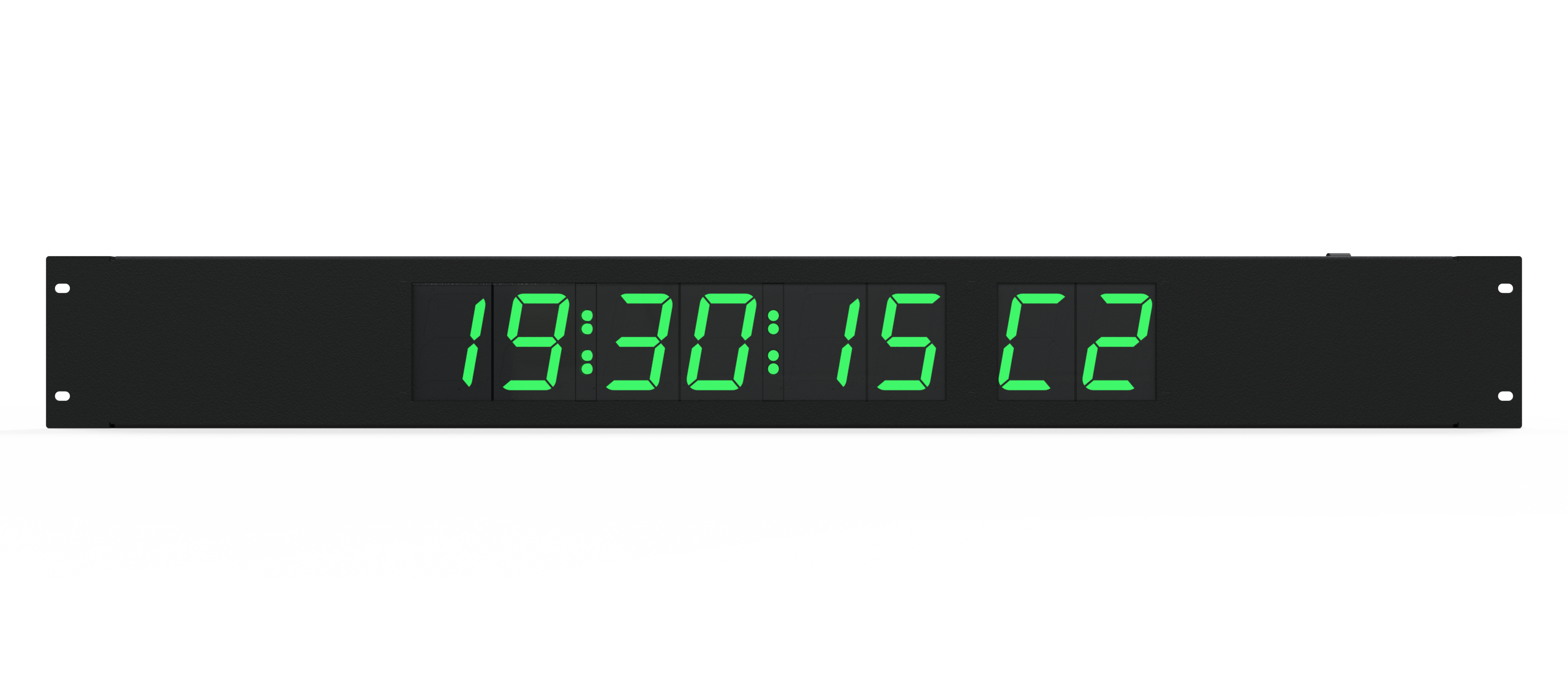 8 DIGITS, RED & GREEN COLOUR TIMER  FOR ROBO IP & ROBO SERIES STUDIO TELEPROMPTERS"