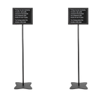 19" MEETING TELEPROMPTER SET