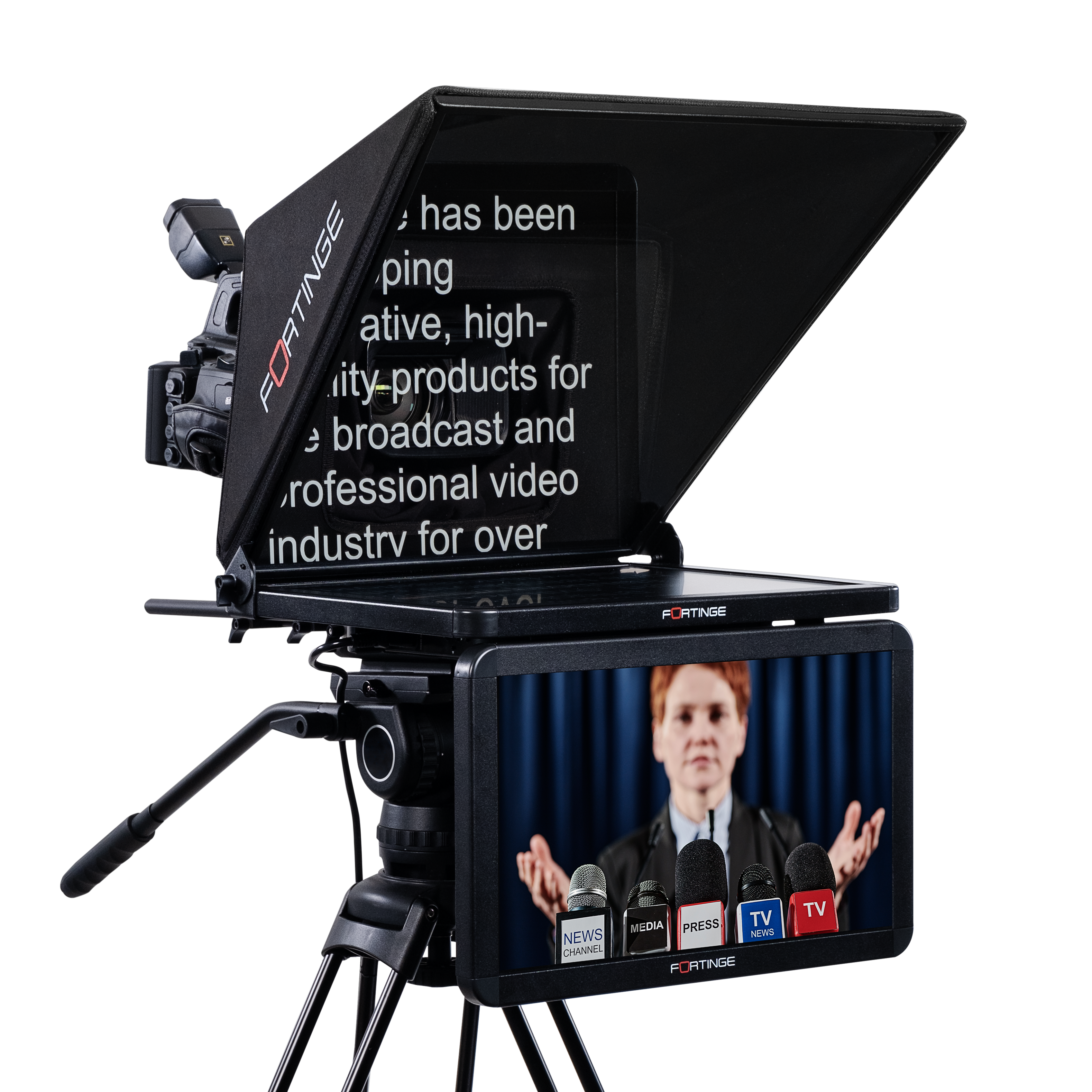 17" STUDIO TELEPROMPTER