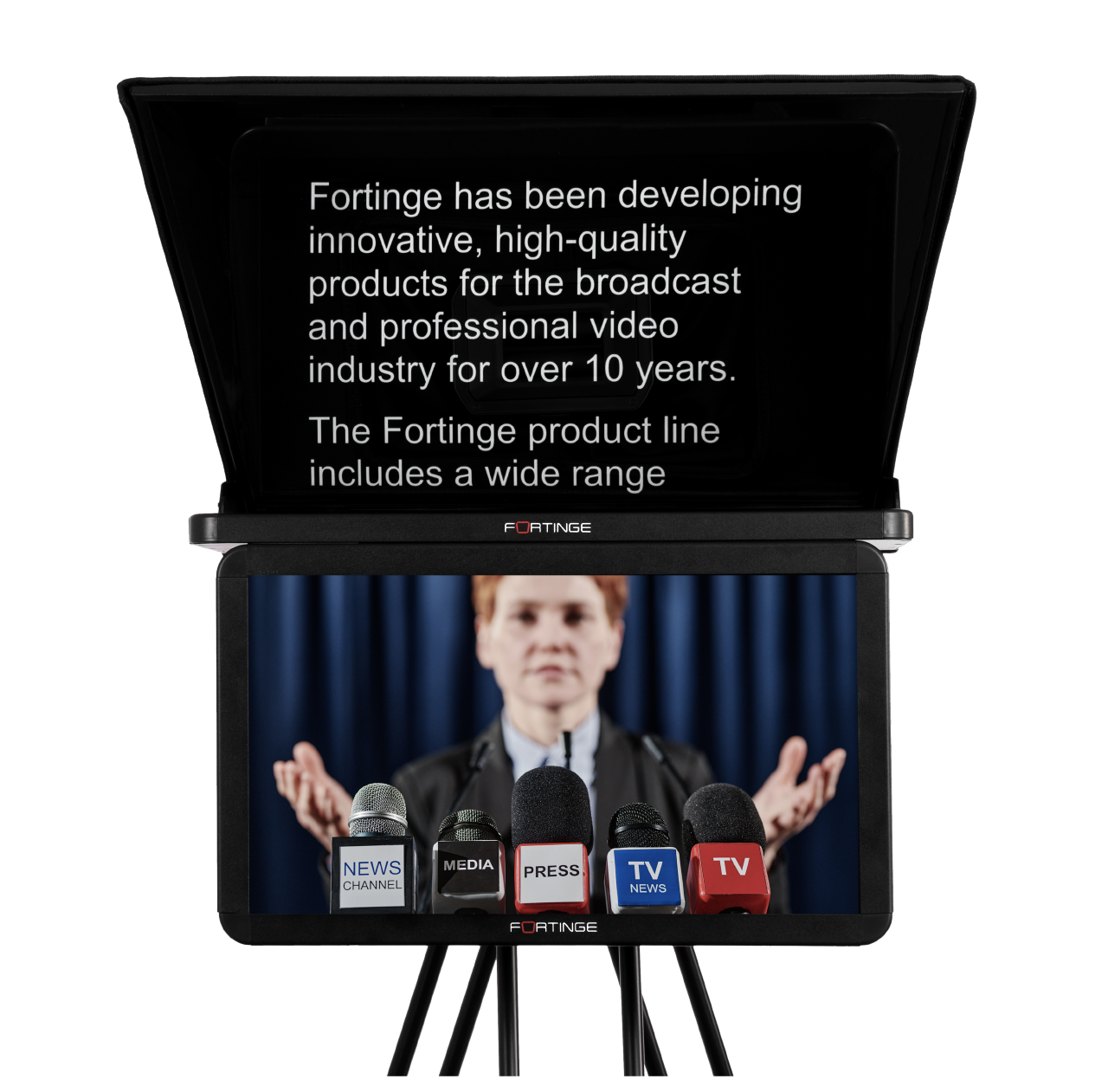 21" STUDIO TELEPROMPTER