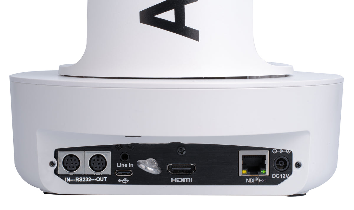 AIDA PTZ4K-NDI-X30 Broadcast NDI®|HX 4K NDI/IP/SRT/HDMI/SDI PoE PTZ Camera 30X Zoom