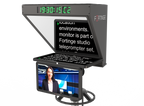 19" HIGH BRIGHTNESS STUDIO TELEPROMPTER with  SDI IN/OUT for PTZ CAMERAS