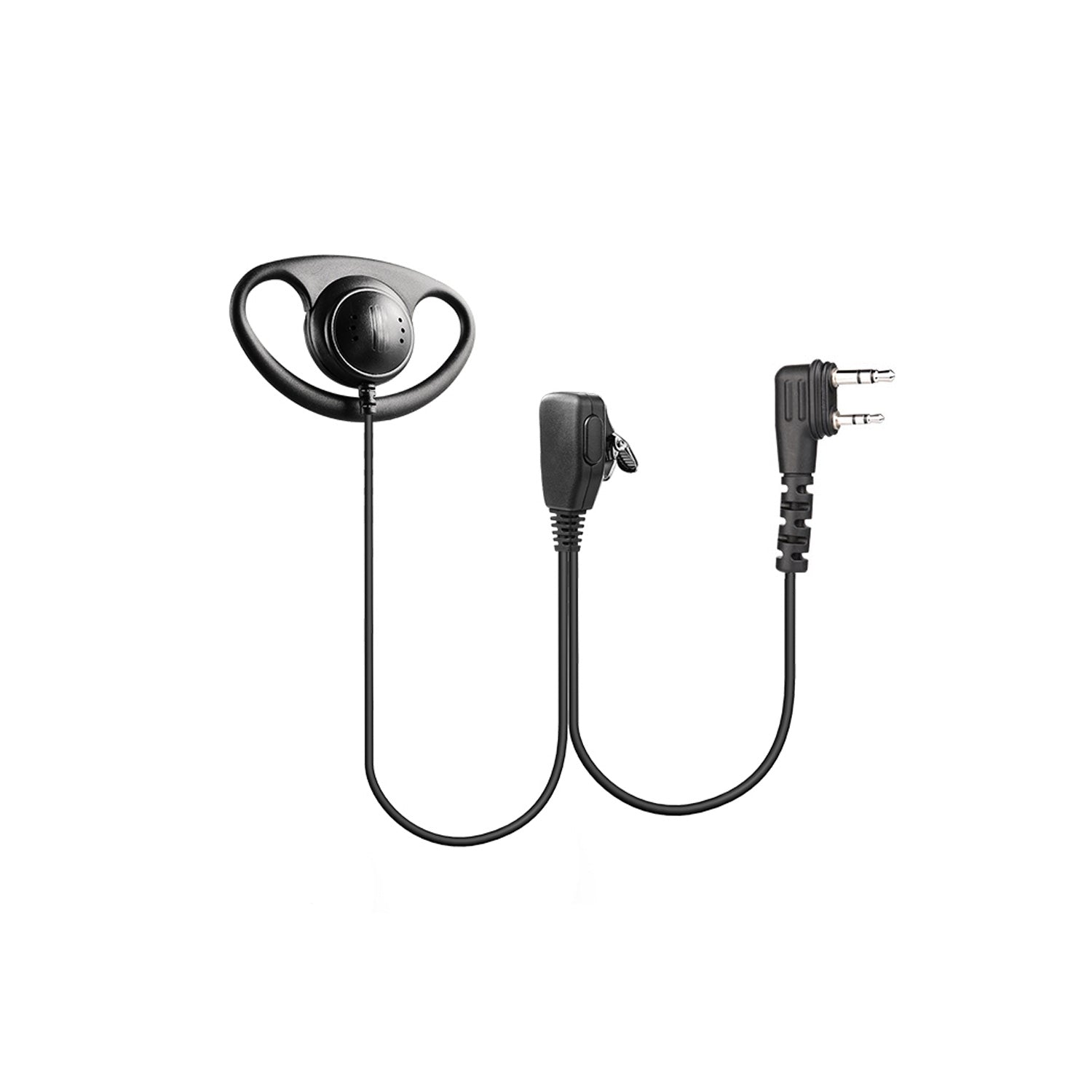 Raytalk EM-3222-I2W D-Shape Earpiece-Lapel PTT with ICOM plug Main image