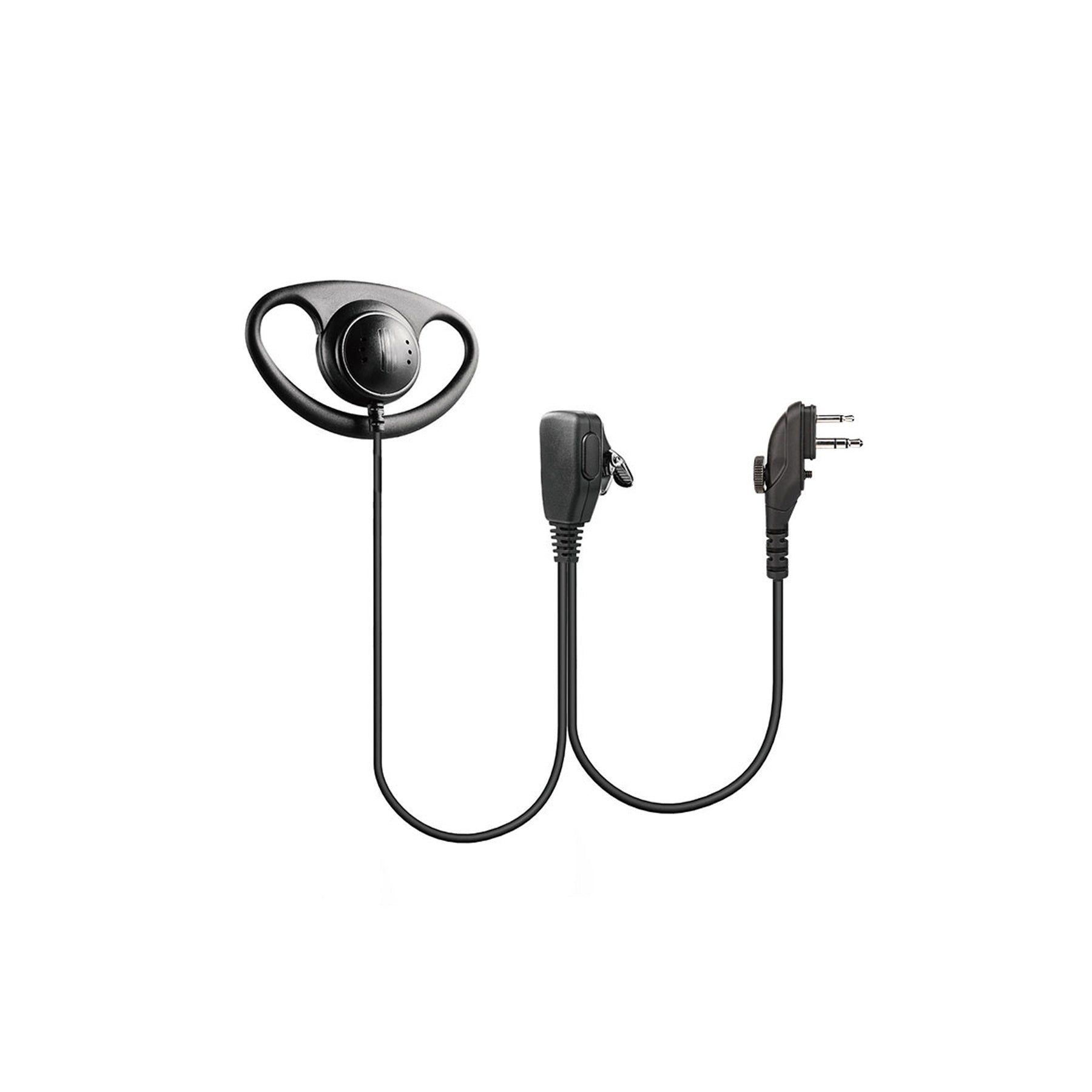 Raytalk EM-3327-H2 C-Shape Earpiece-Lapel with Hytera H2 Connector Main image