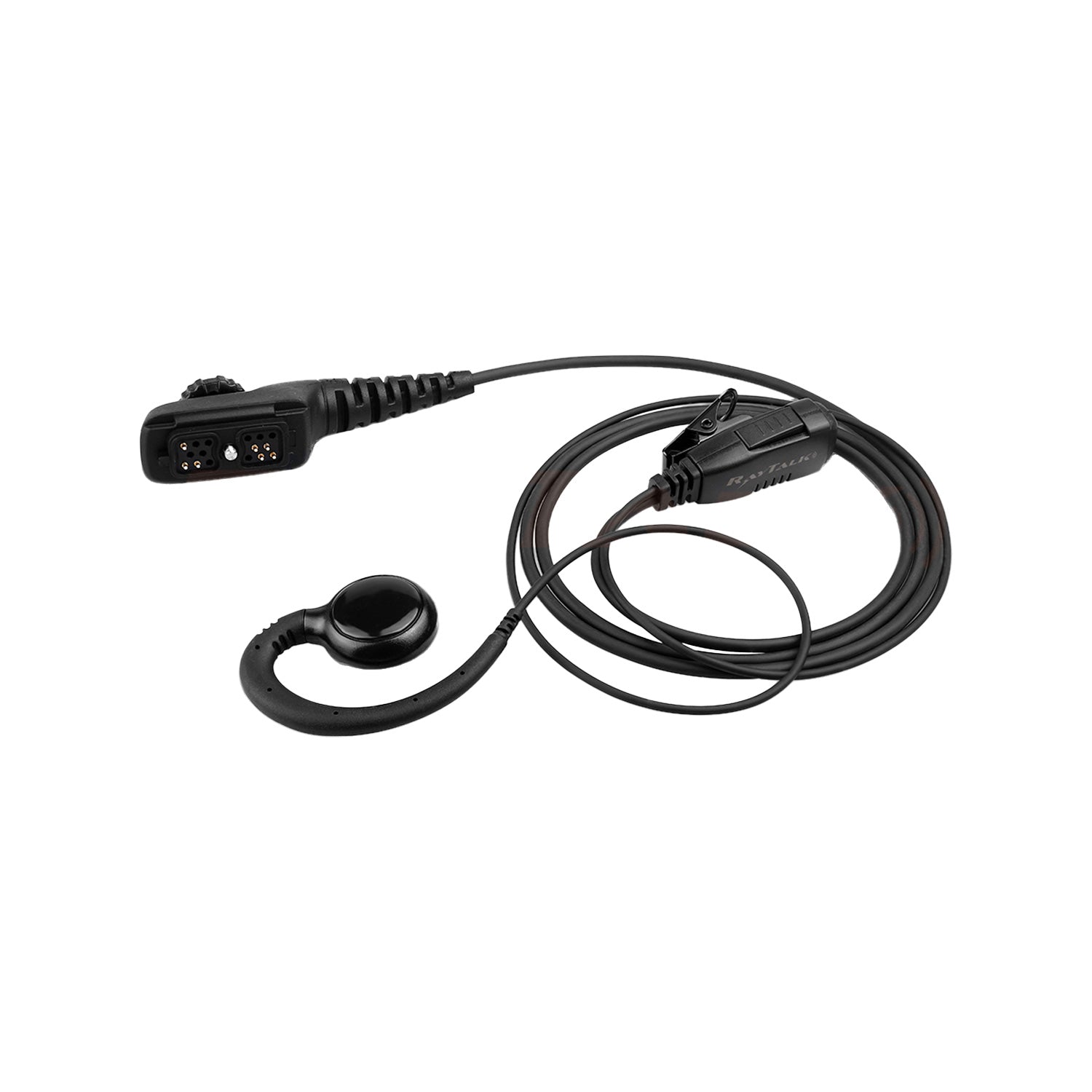 Raytalk EM-3327-H3 C-Shape Earpiece-Lapel with Hytera H3 Connector Main image
