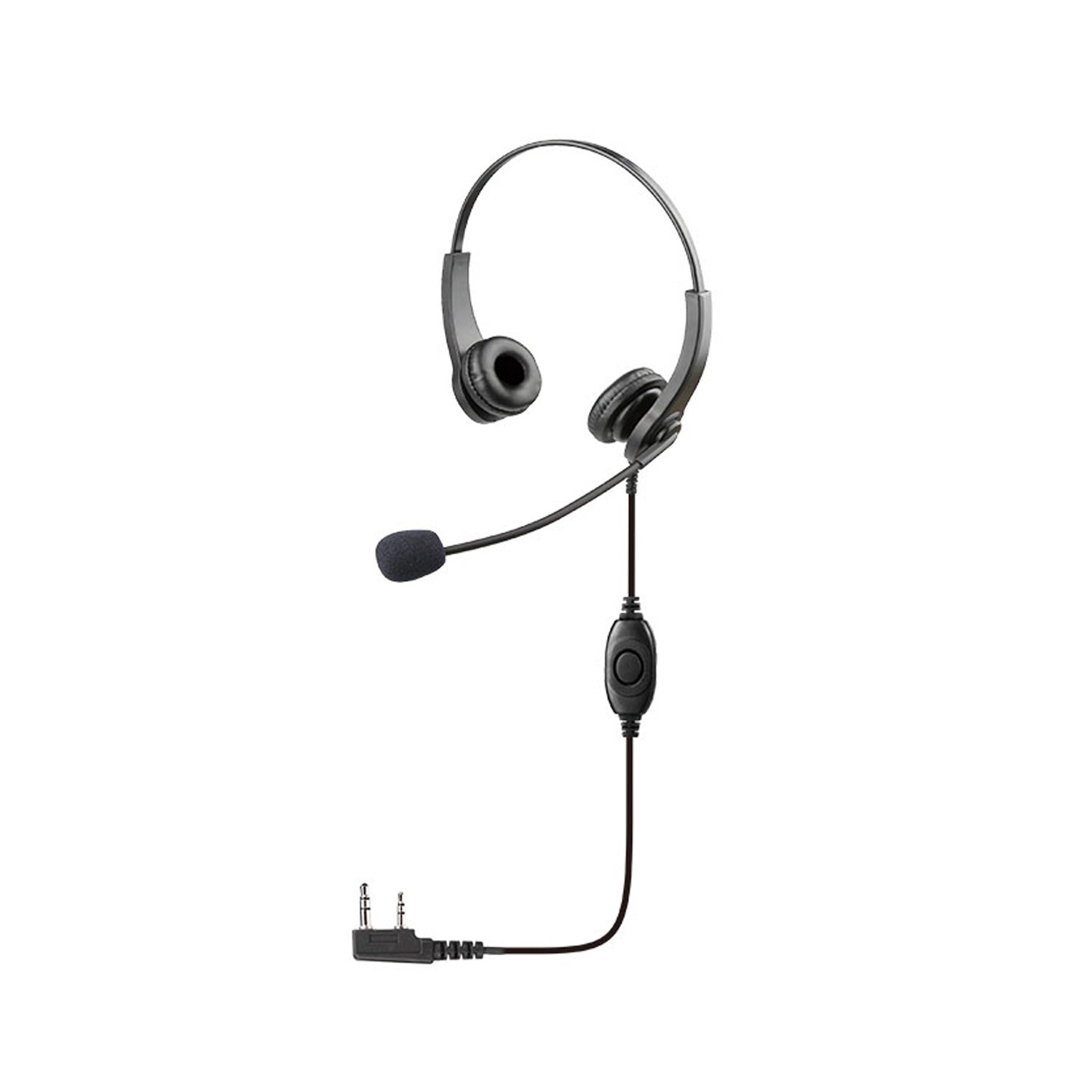 Raytalk RHS-0226D-K1 Double Sided Light Weight Headset for Kenwood Main image