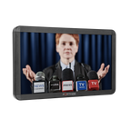 17.3" FEEDBACK MONITOR FOR STUDIO TELEPROMPTERS WITHOUT TIMER