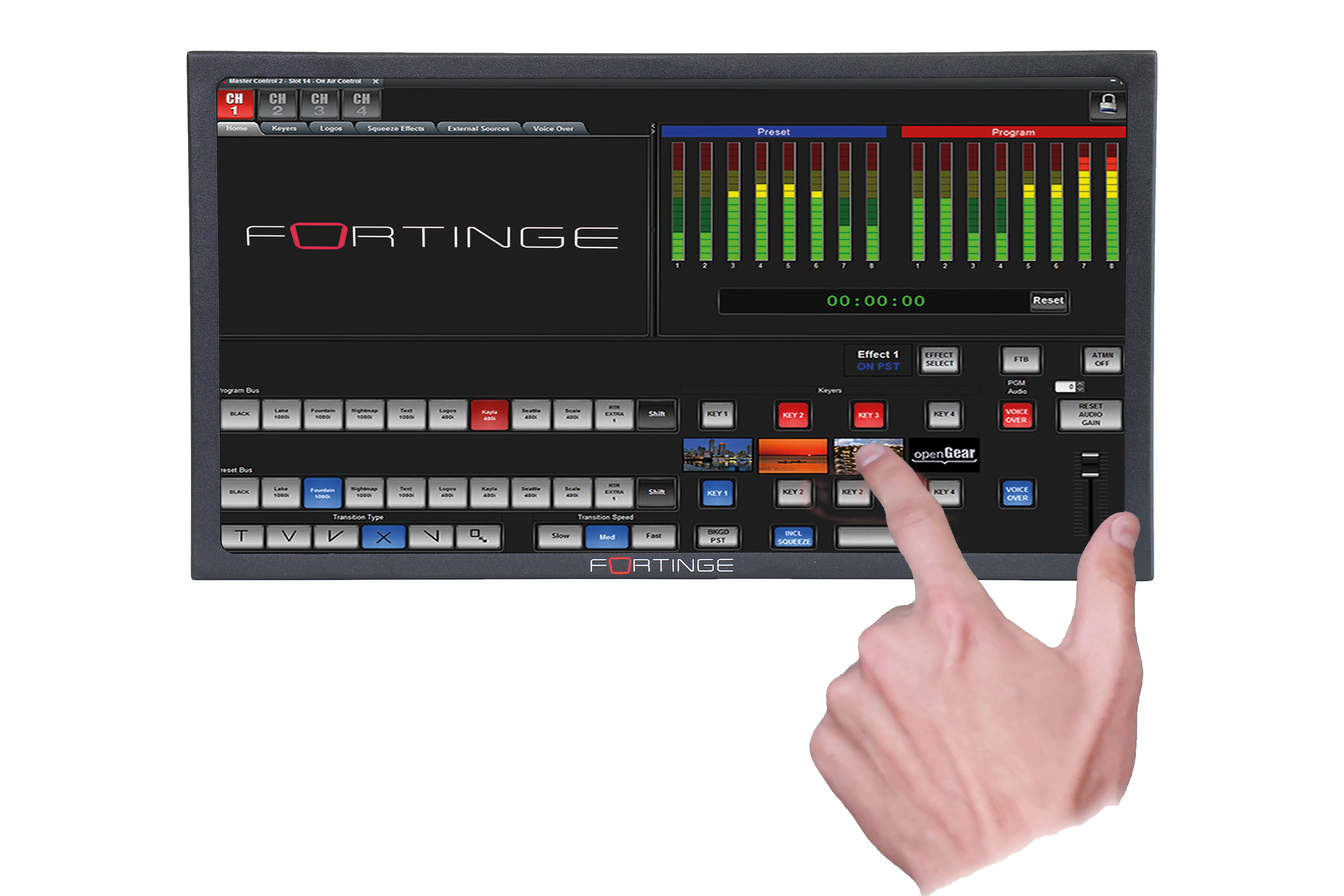15" TOUCH MONITOR