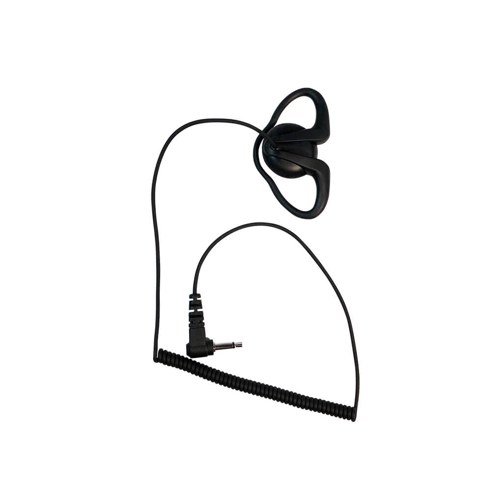 Tait Earpiece D-Ring with a Black Right Angle Jack Main image