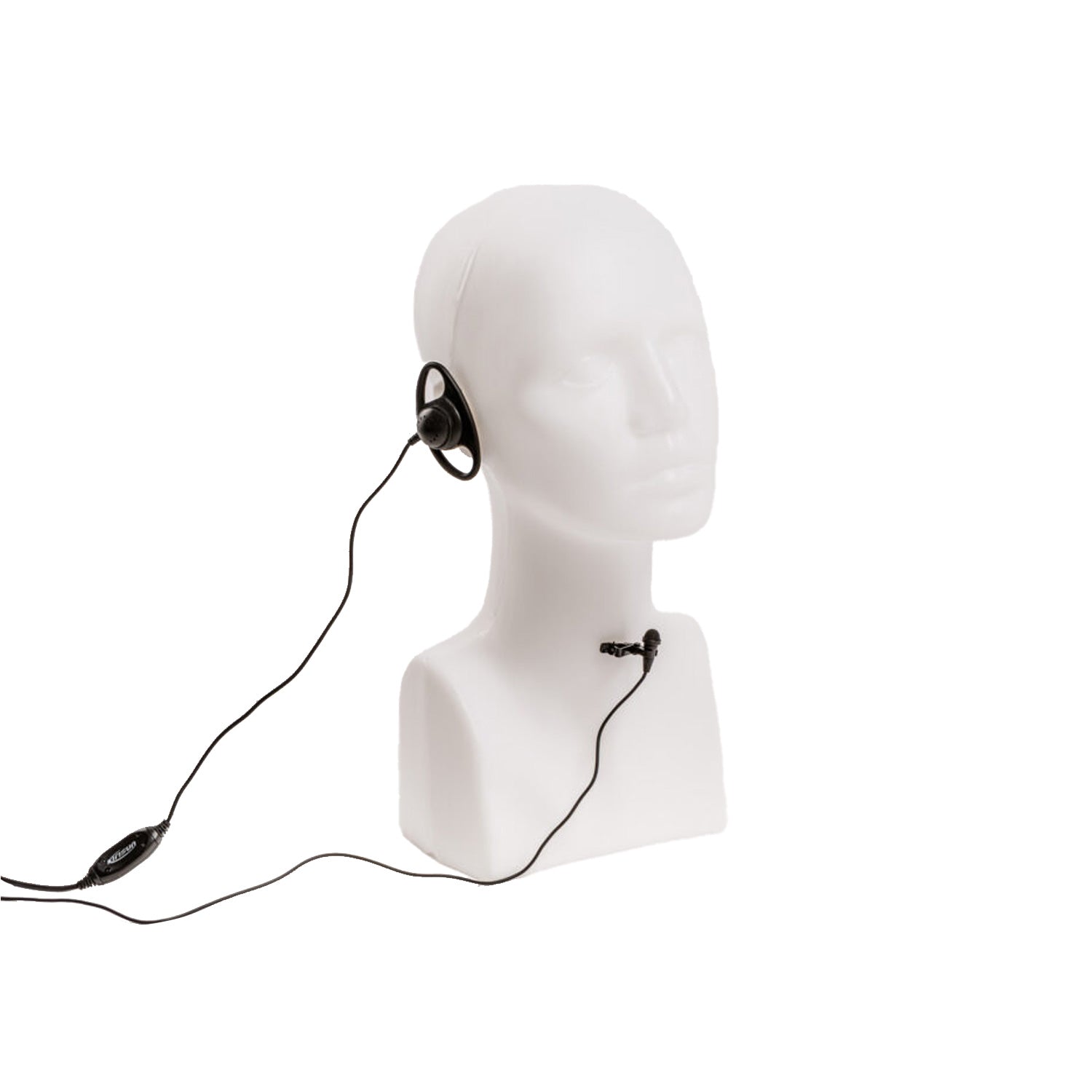 Vokkero DSH 431 Guardian D Shape Earset with Lapel Mic Main image