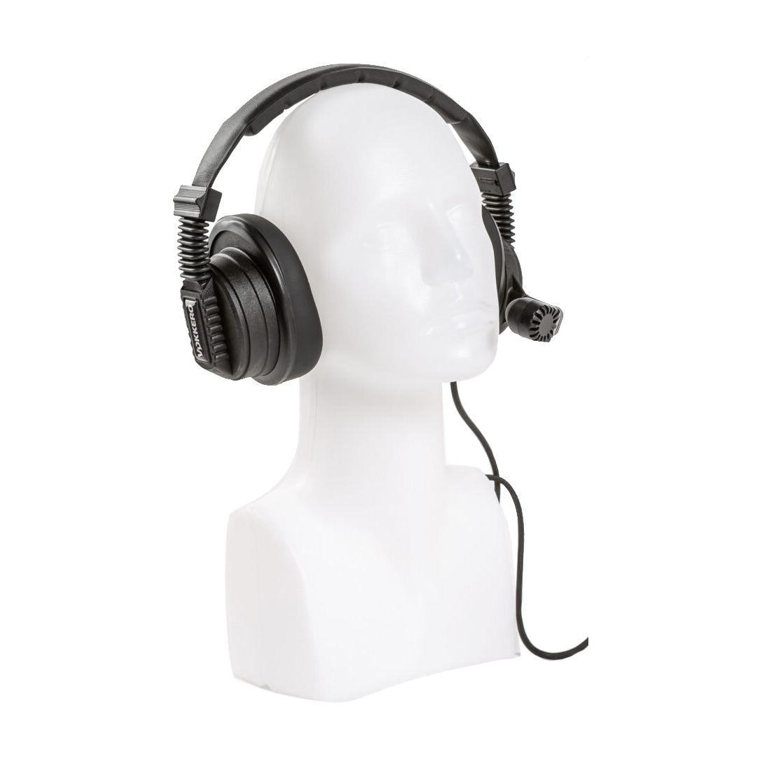 Vokkero MAE 420 Pro-Audio Headset with Double Muff + On/Off Switch Main image